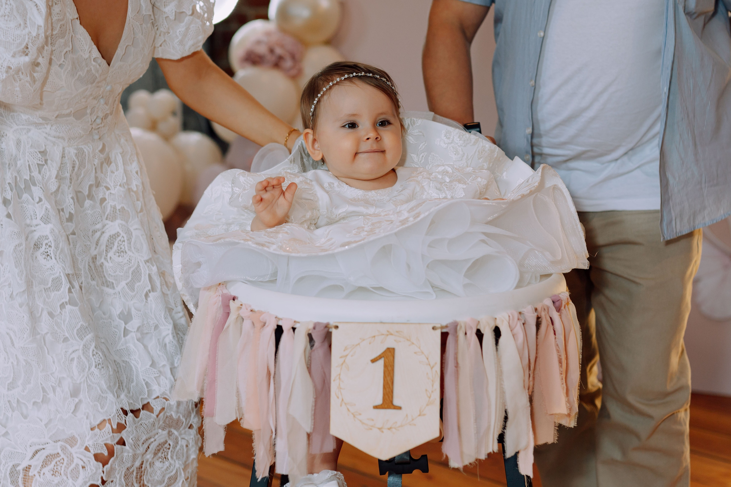 Chrzest Święty i roczek Gabrieli