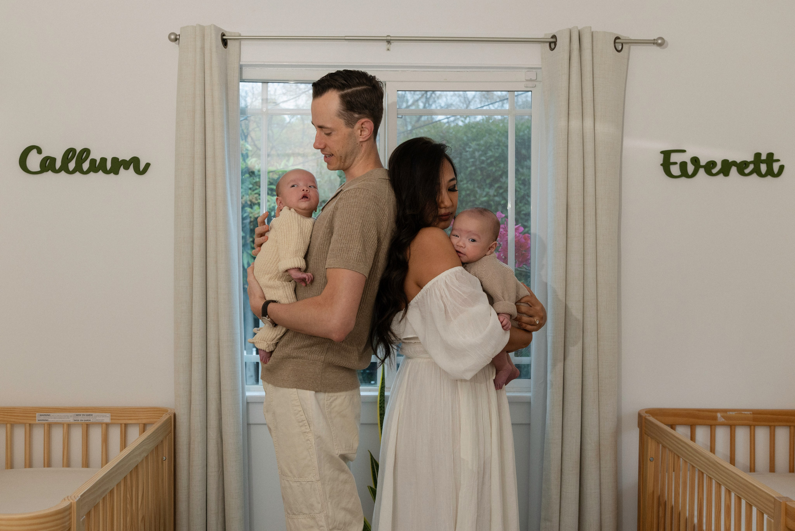 Twin Boys. 3 Month of Love. Portrait, family, maternity & wedding photography & videography in SoCal Kseni Vibe