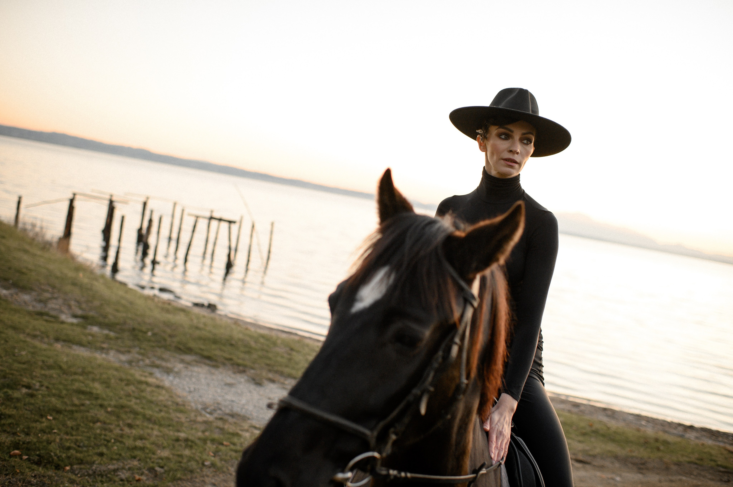 Sofia evening horse ride. Family, children, portrait, and event photography in Thessaloniki