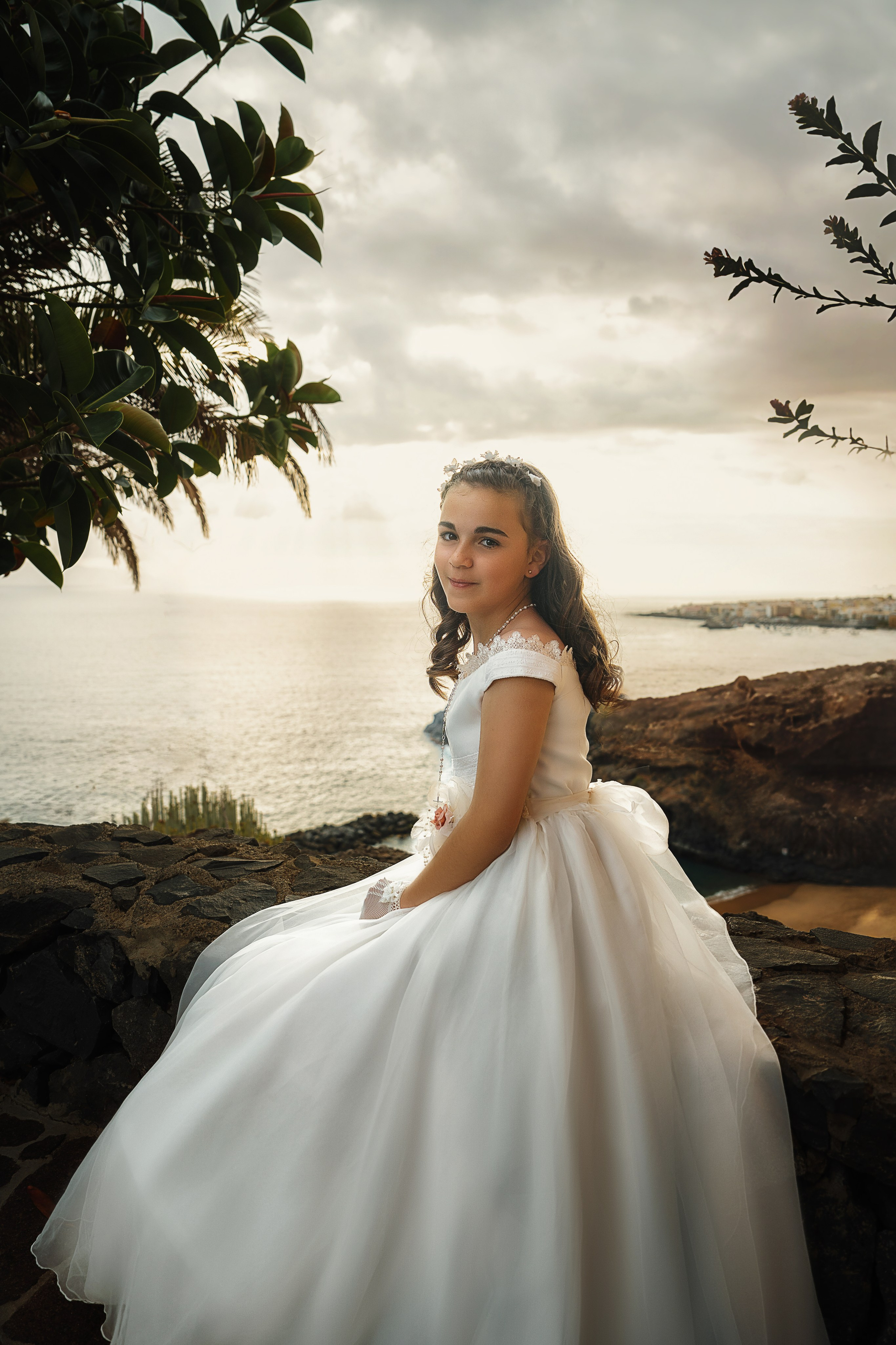 First communion. Professional photography in Tenerife Tania Bonnet