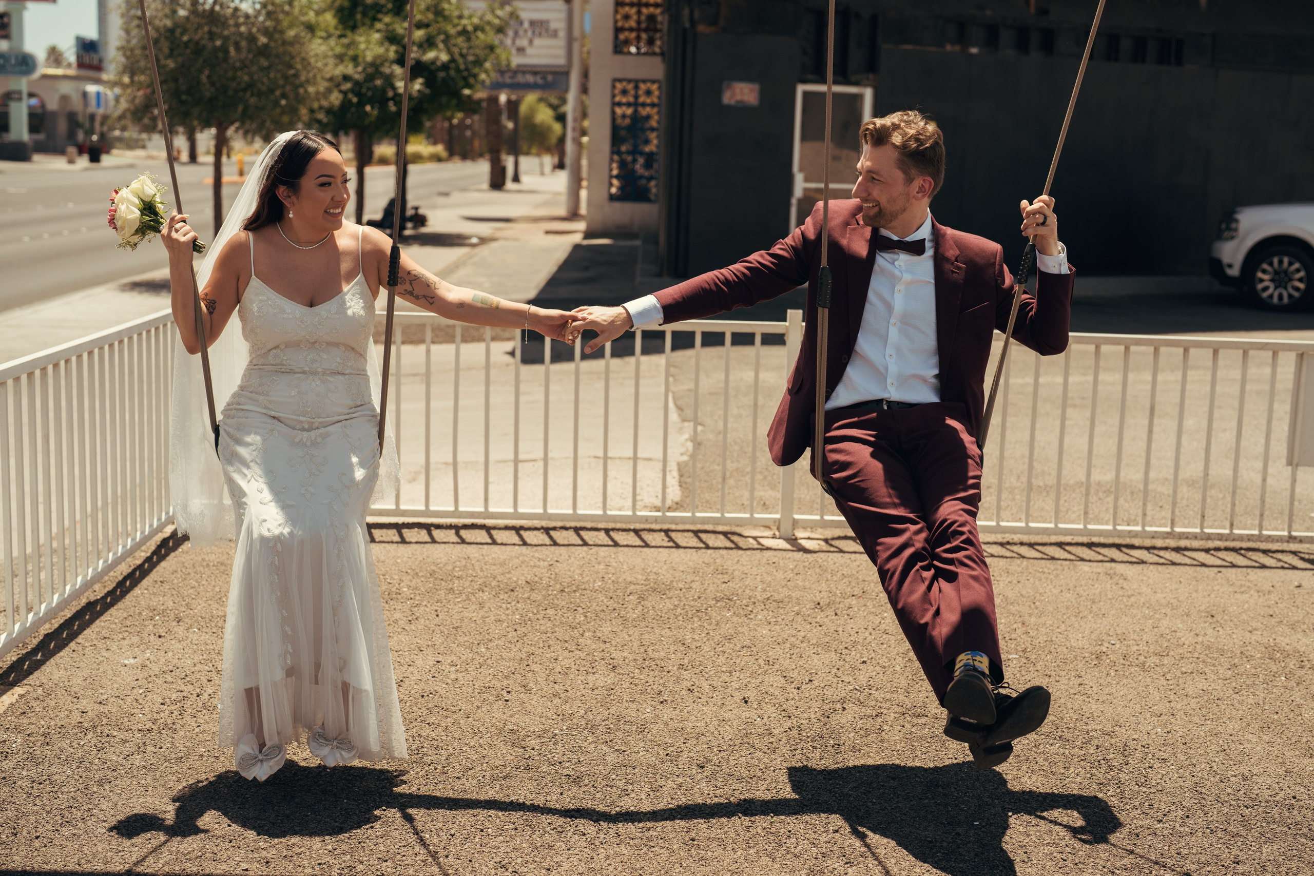 Justin&Sheyla. Wedding & elopement photographer Viktoriya Kravtsov. Las Vegas