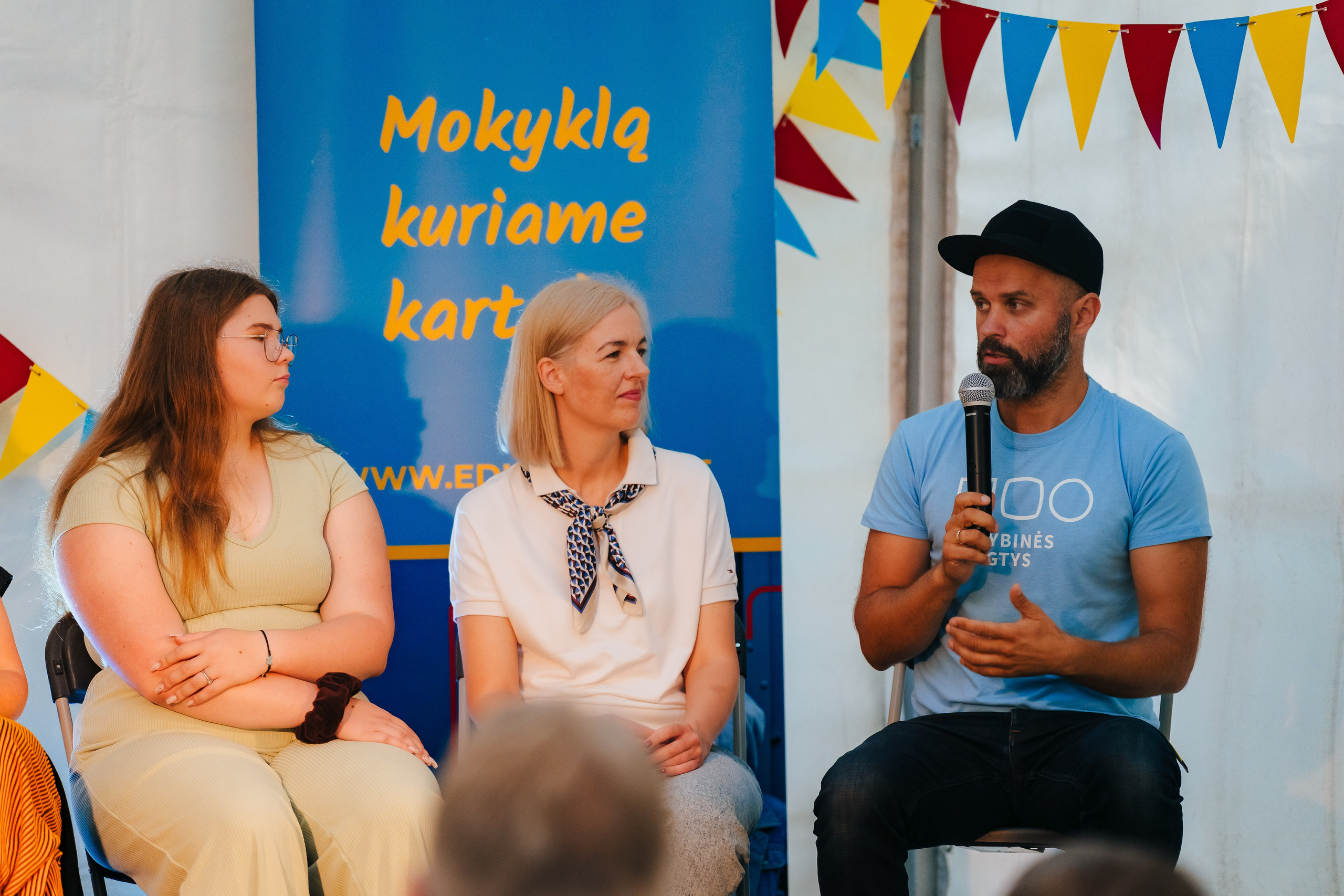 EDU Vilnius diskusijų festivalyje “Būtent!”. OnePIXEL