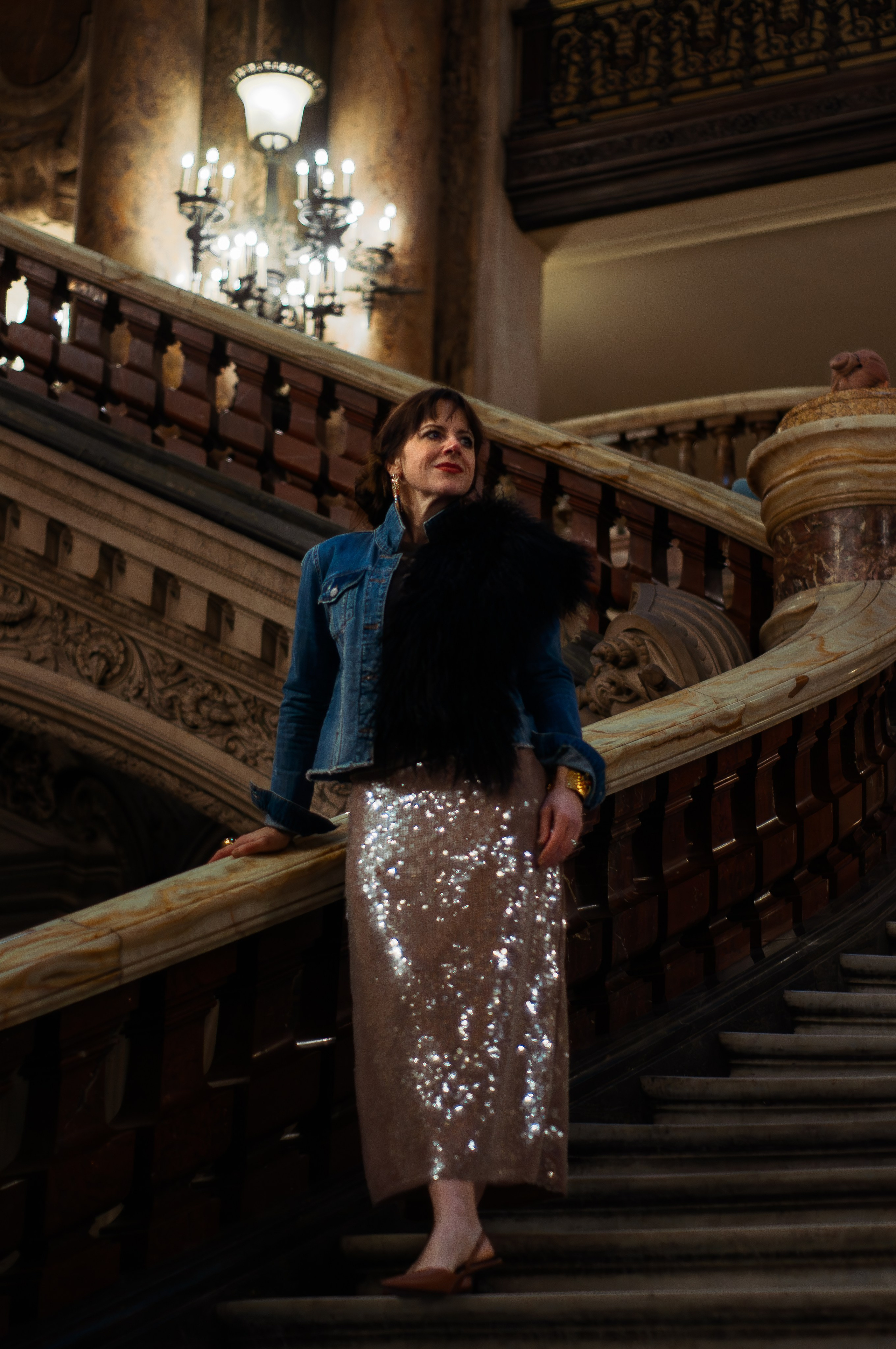 Юбилейная фотосессия в Опере. Фотограф в Париже Полина Осипова