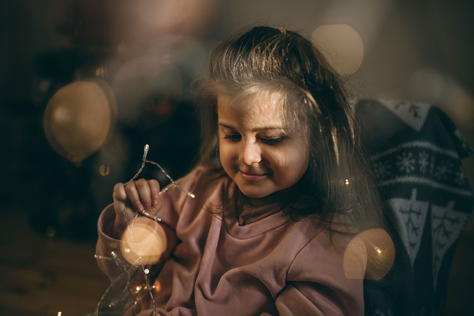 Рождественская фотосессия дома. Fotogrāfs Rīgā — Katerina Gordik