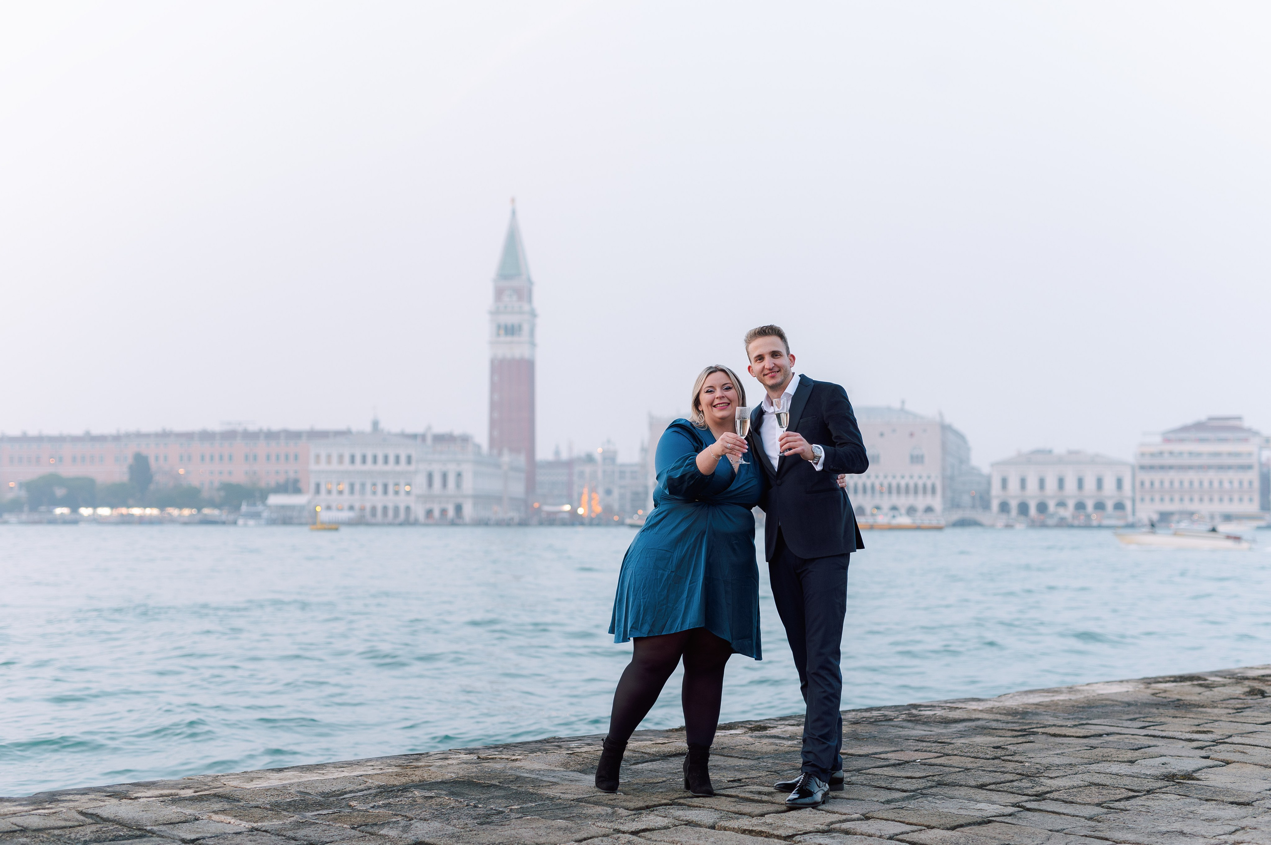 Proposal island San Giorgio. Фотограф в Венеции Anna Terzi