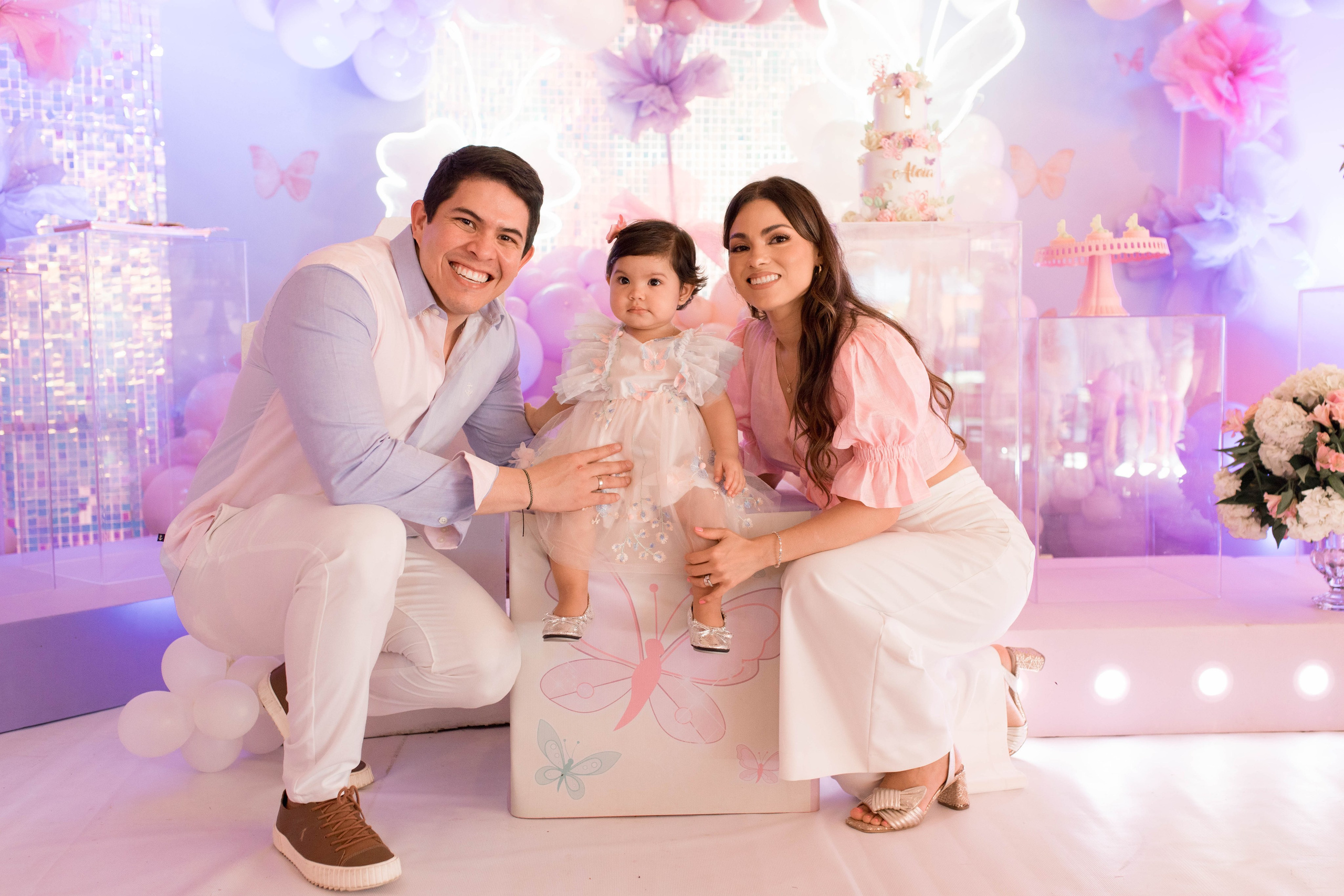 Aleia is One. Rose Miranda - Fotógrafa de niños y familias en Barranquilla