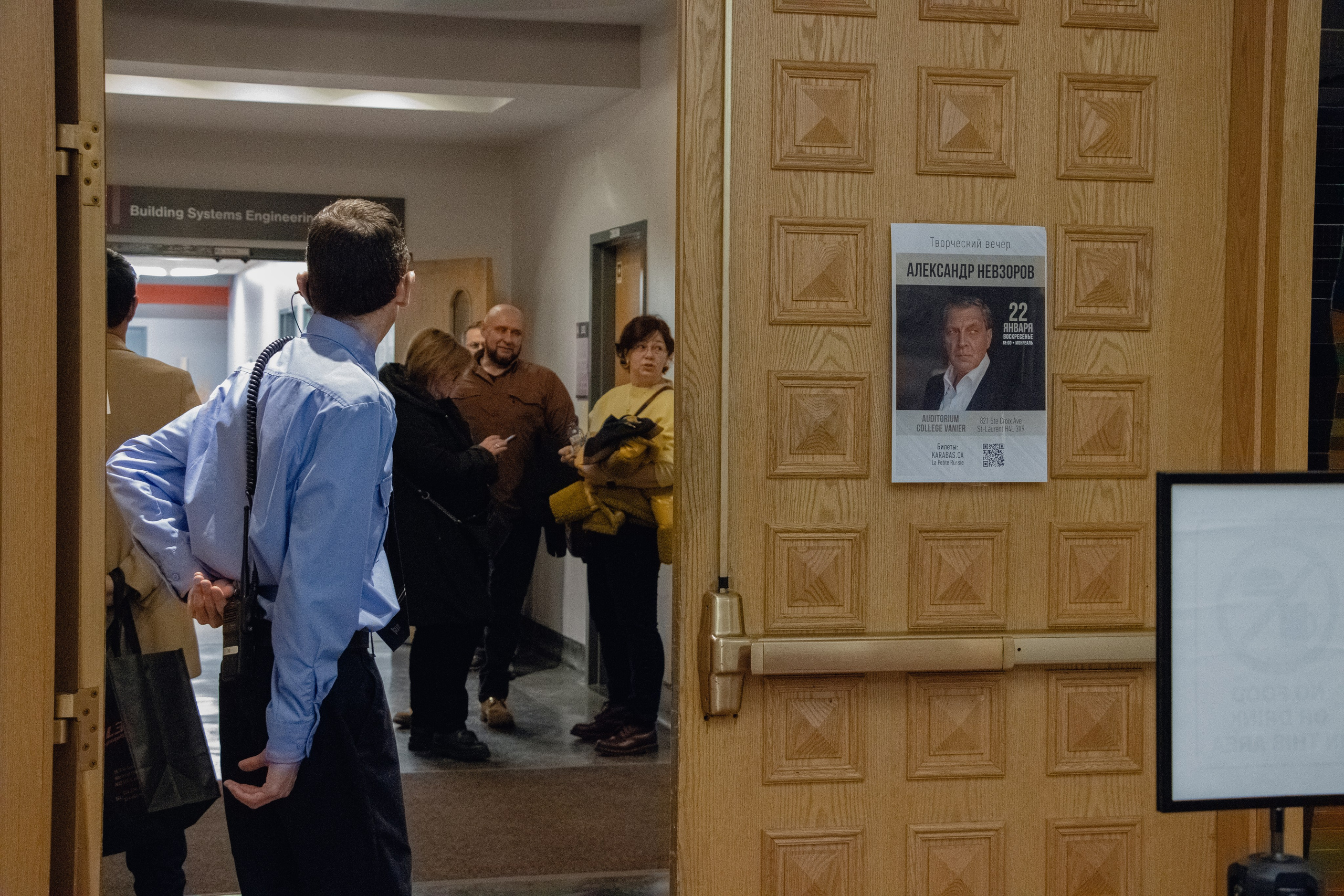 Александр Невзоров. Фотографии с мероприятий в Монреале