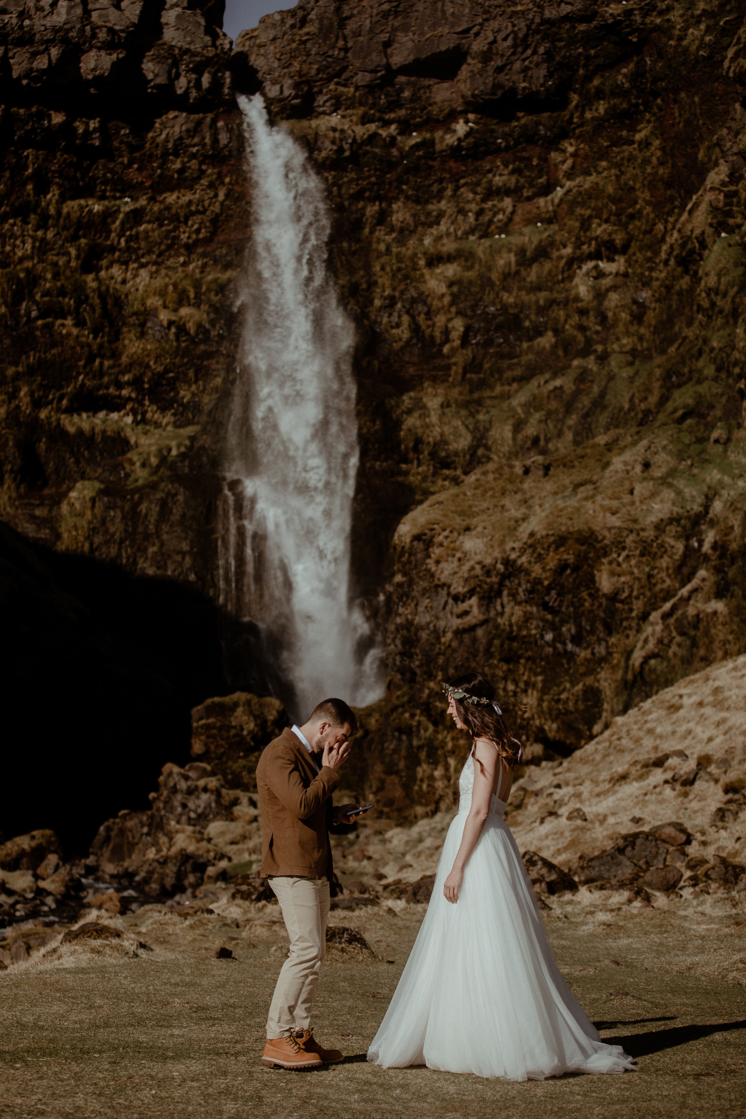 Southern Iceland Family Elopement. Iceland elopement photographer & videographer