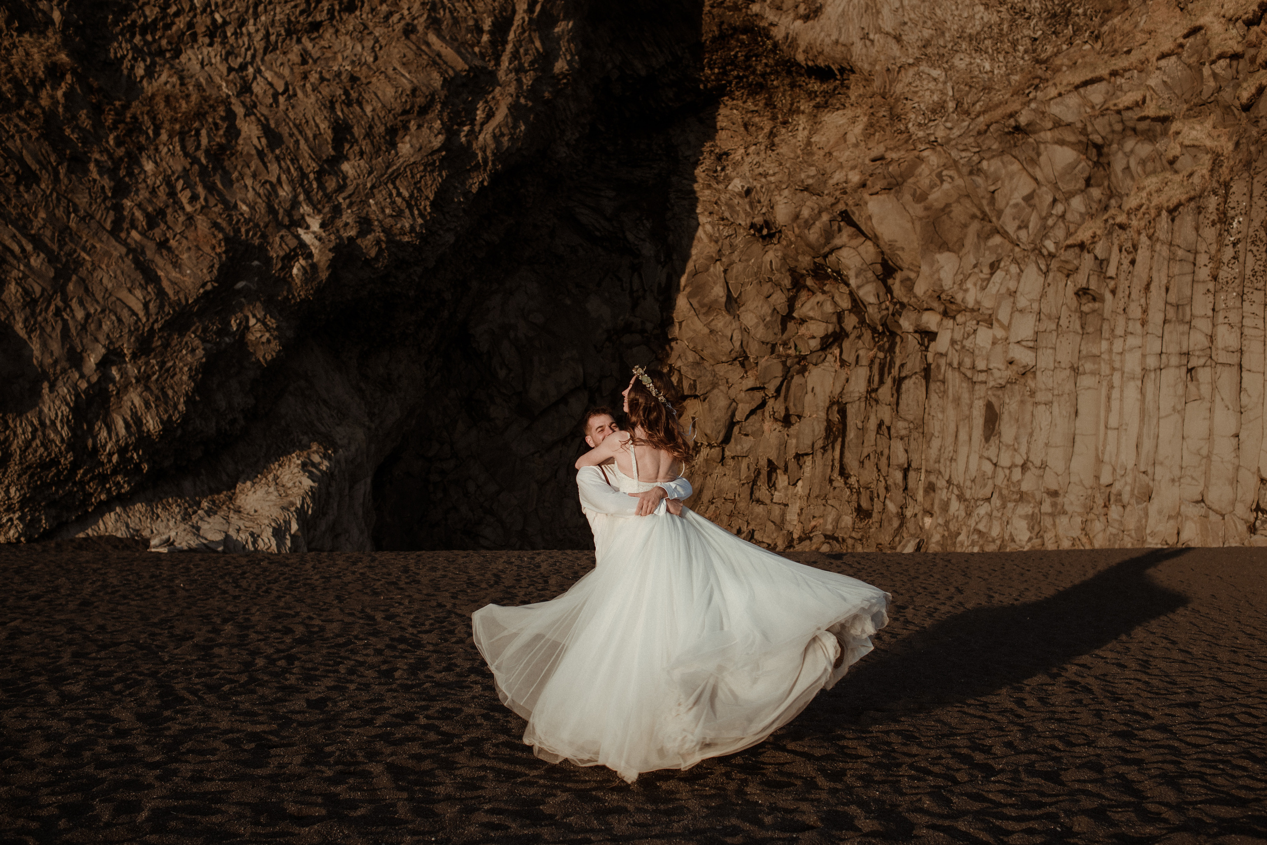 Southern Iceland Family Elopement. Iceland elopement photographer & videographer