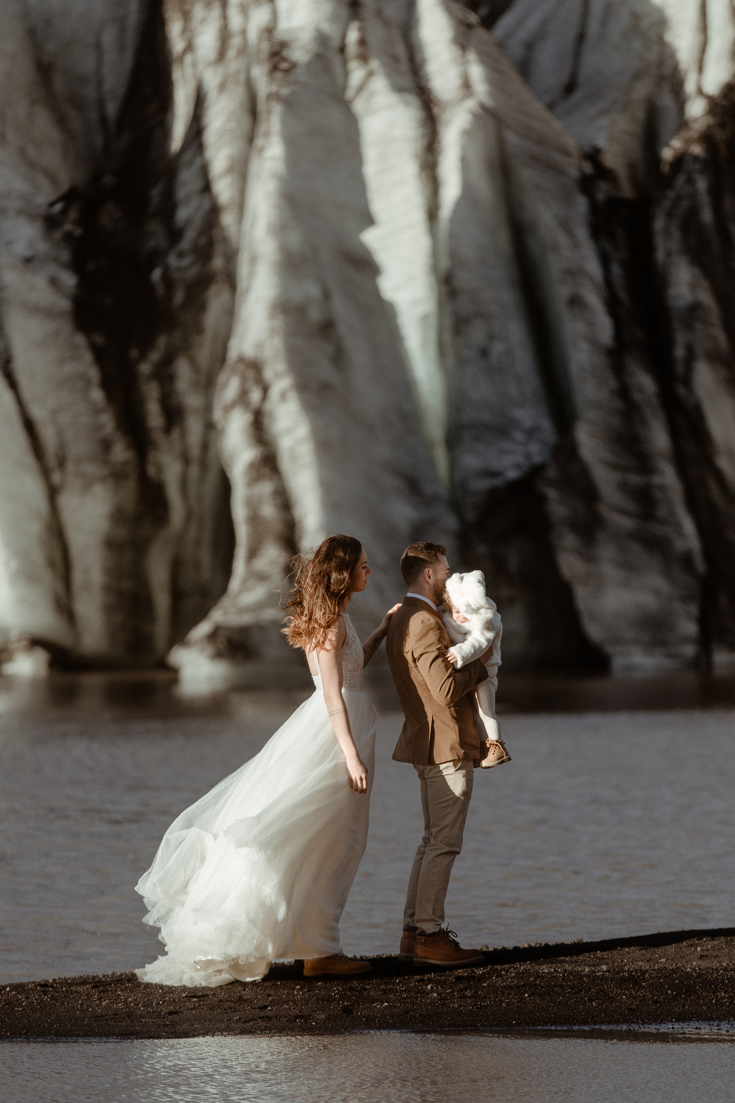 Southern Iceland Family Elopement. Iceland elopement photographer & videographer