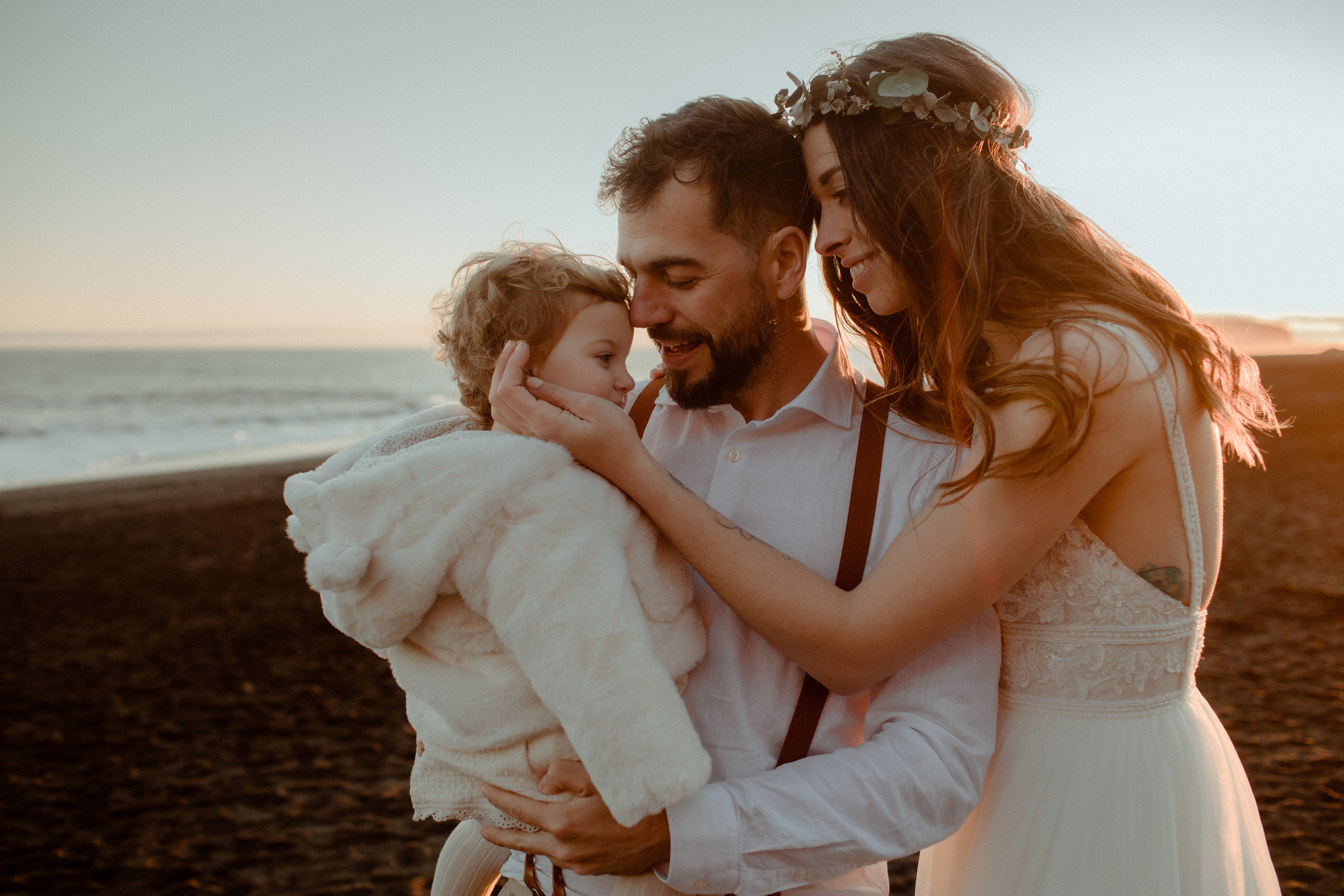 Southern Iceland Family Elopement. Iceland elopement photographer & videographer