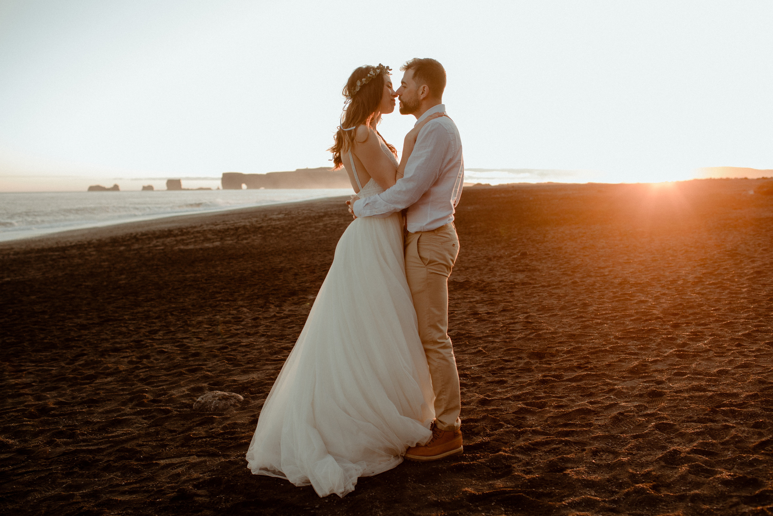 Southern Iceland Family Elopement. Iceland elopement photographer & videographer
