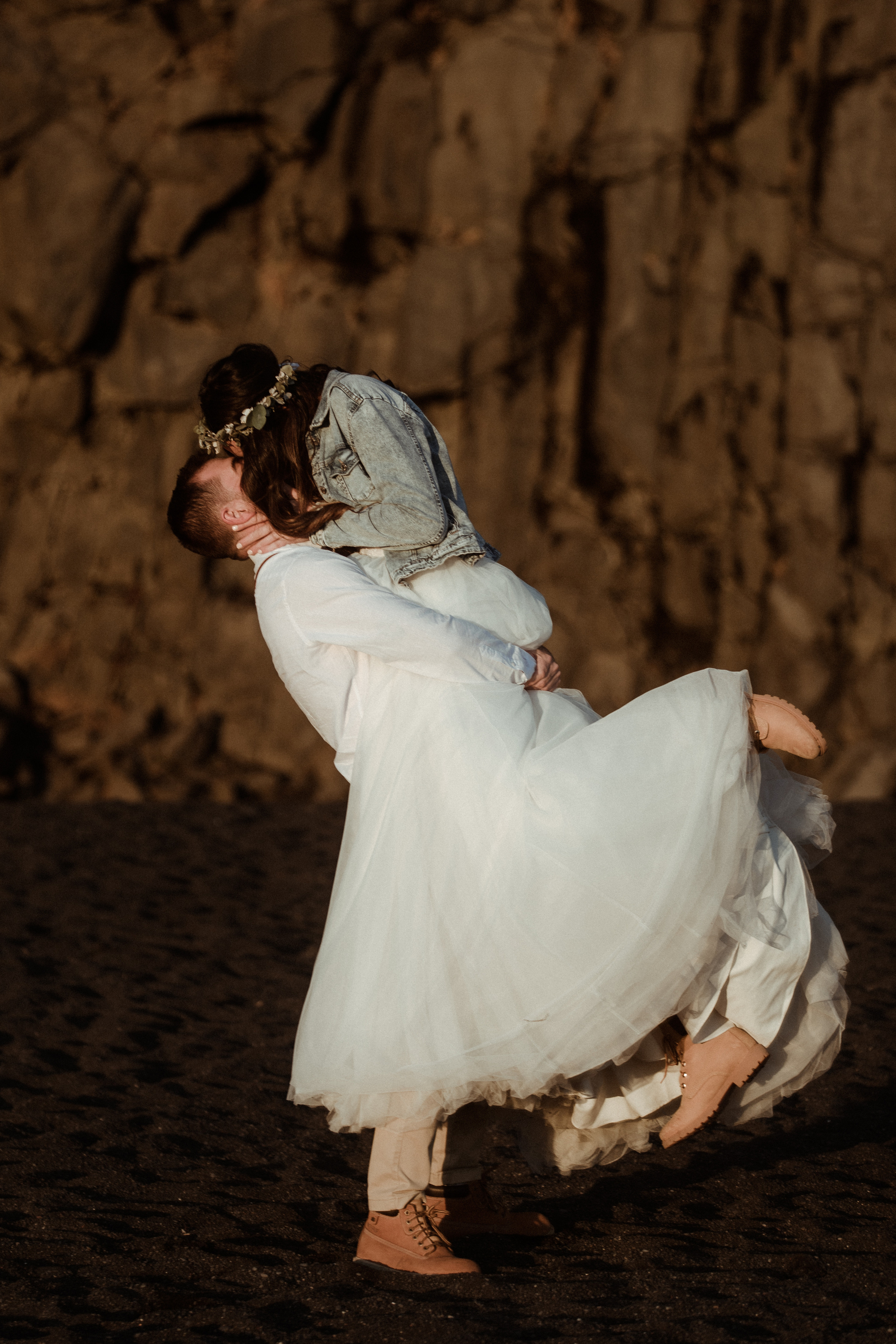Southern Iceland Family Elopement. Iceland elopement photographer & videographer