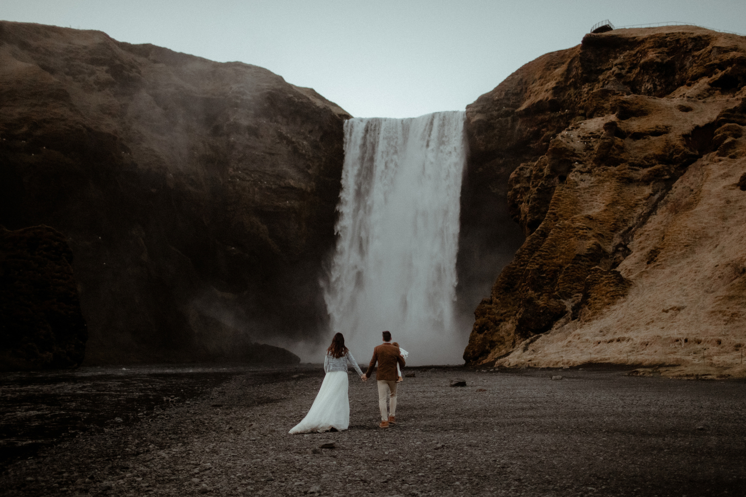 Southern Iceland Family Elopement. Iceland elopement photographer & videographer