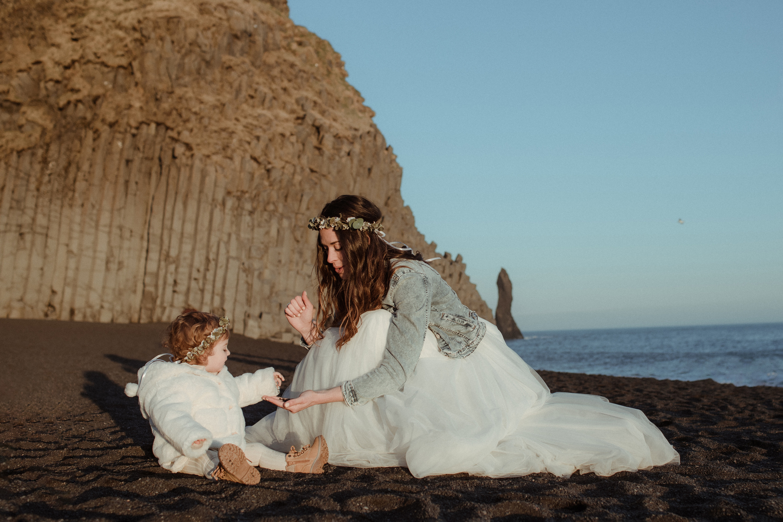 Southern Iceland Family Elopement. Iceland elopement photographer & videographer