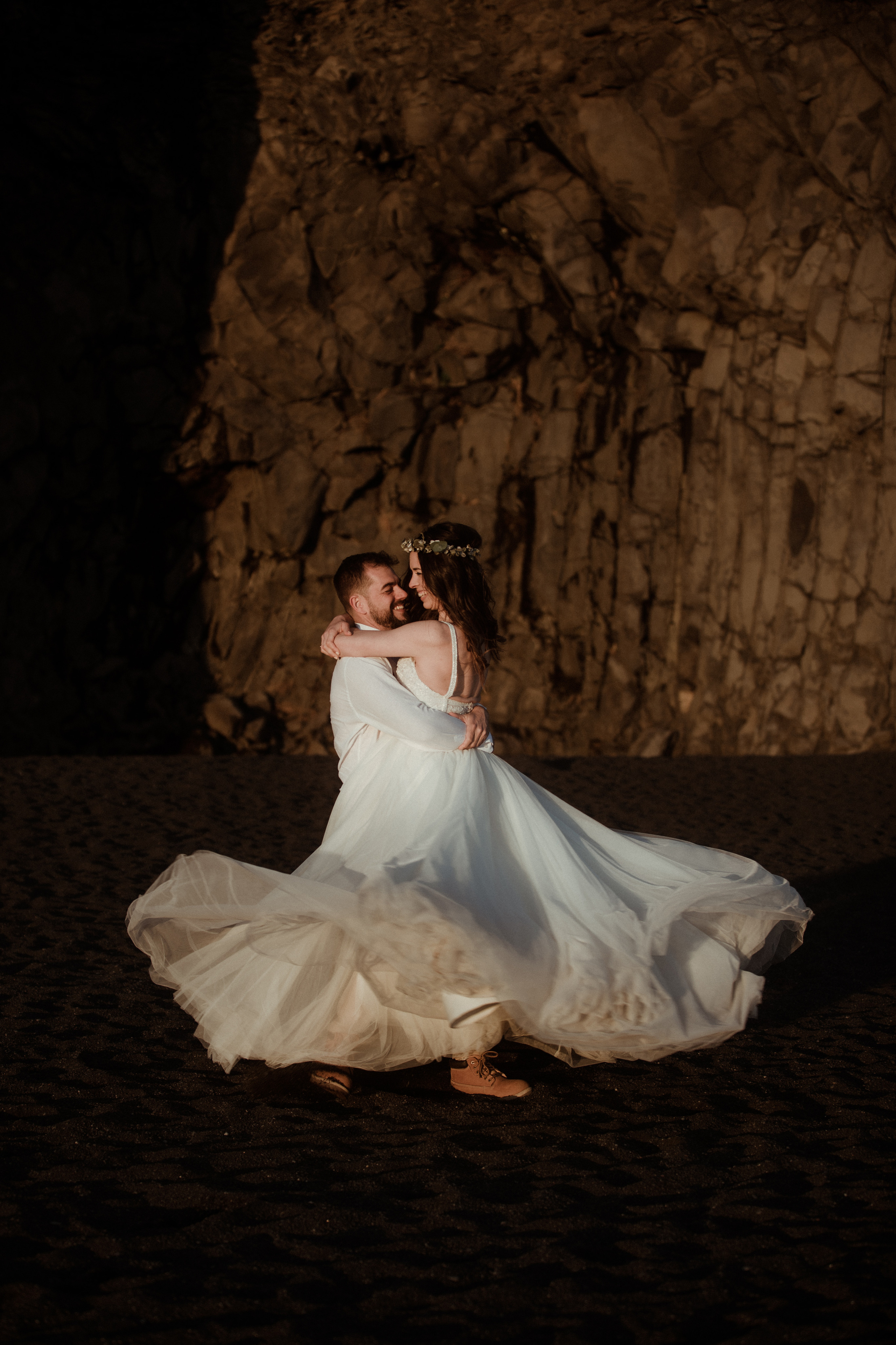 Southern Iceland Family Elopement. Iceland elopement photographer & videographer