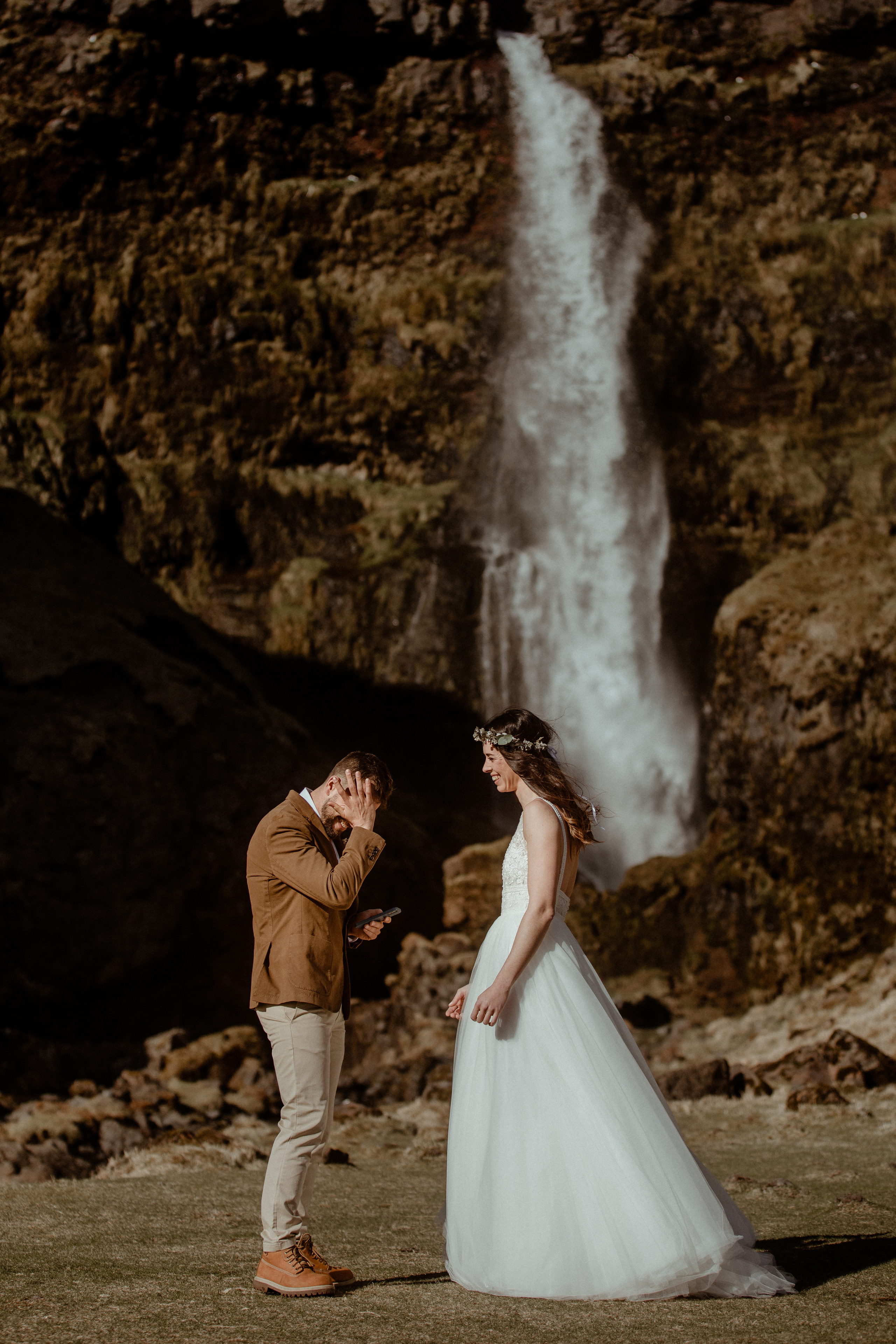 Southern Iceland Family Elopement. Iceland elopement photographer & videographer