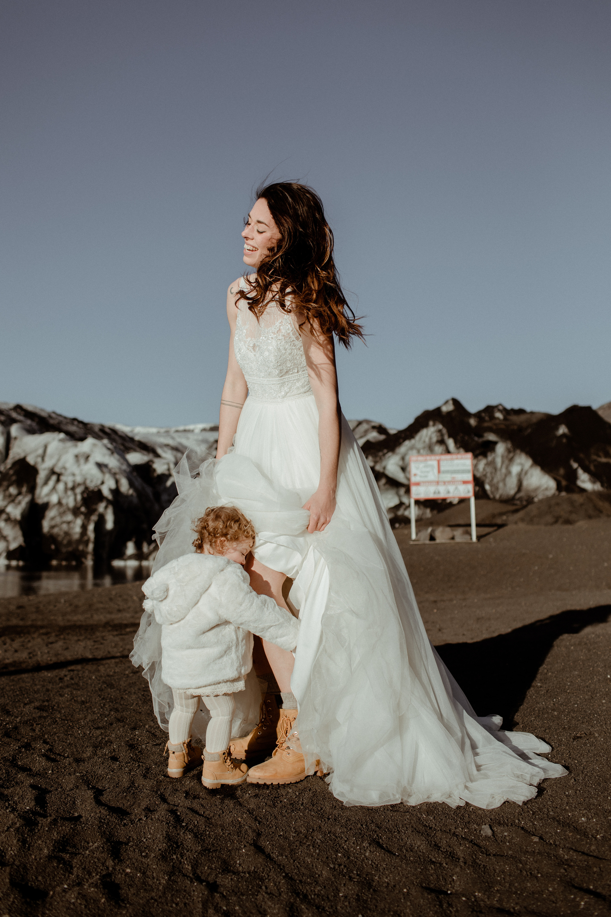 Southern Iceland Family Elopement. Iceland elopement photographer & videographer