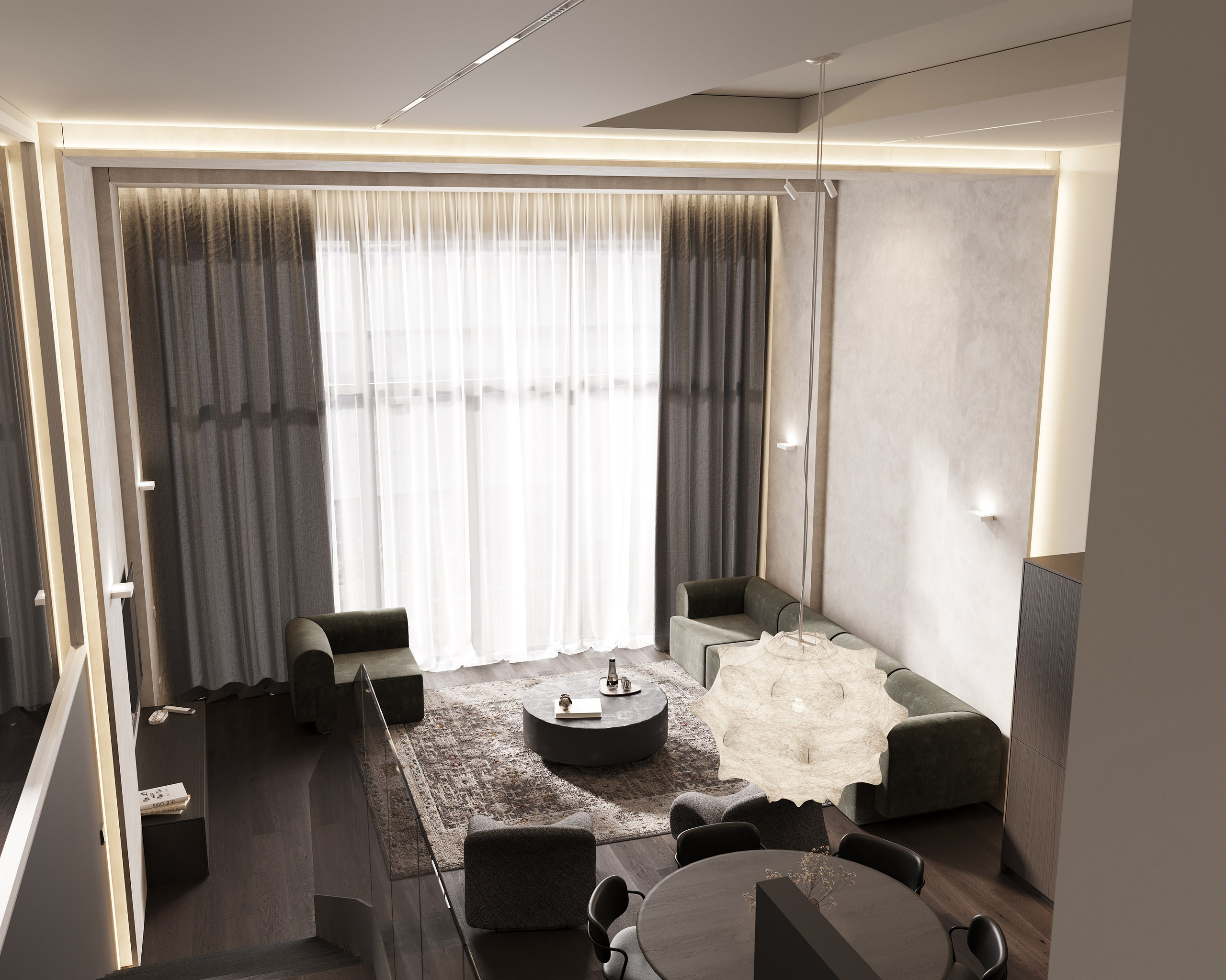 Black vs White. Simple Archs — high quality visualizations for your interior projects