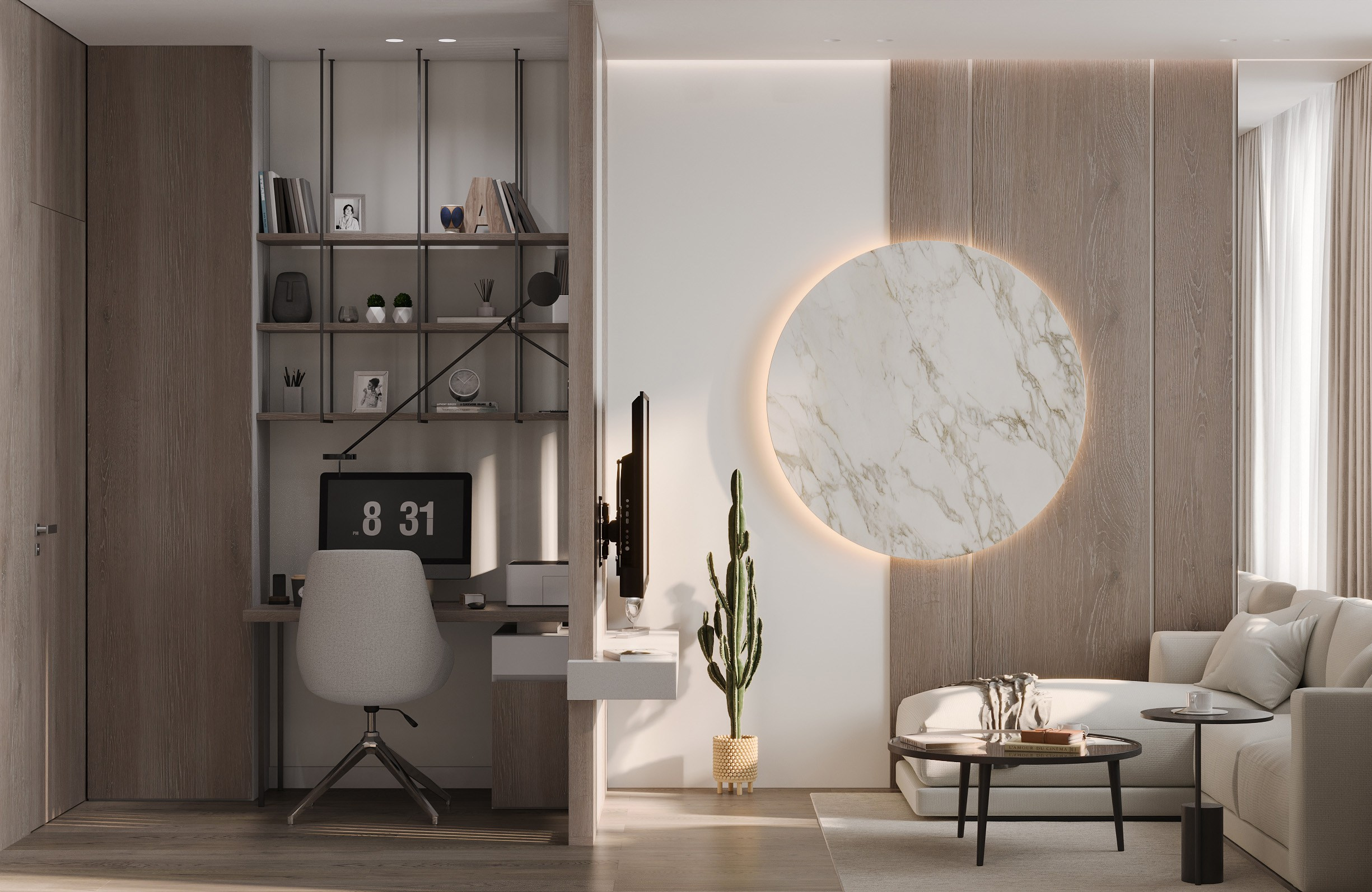 Апартаменты в Москве. ROMAN VISUAL| СОЗДАНИЕ ВЫСОКОКАЧЕСТВЕННОЙ 3D-ВИЗУАЛИЗАЦИИ