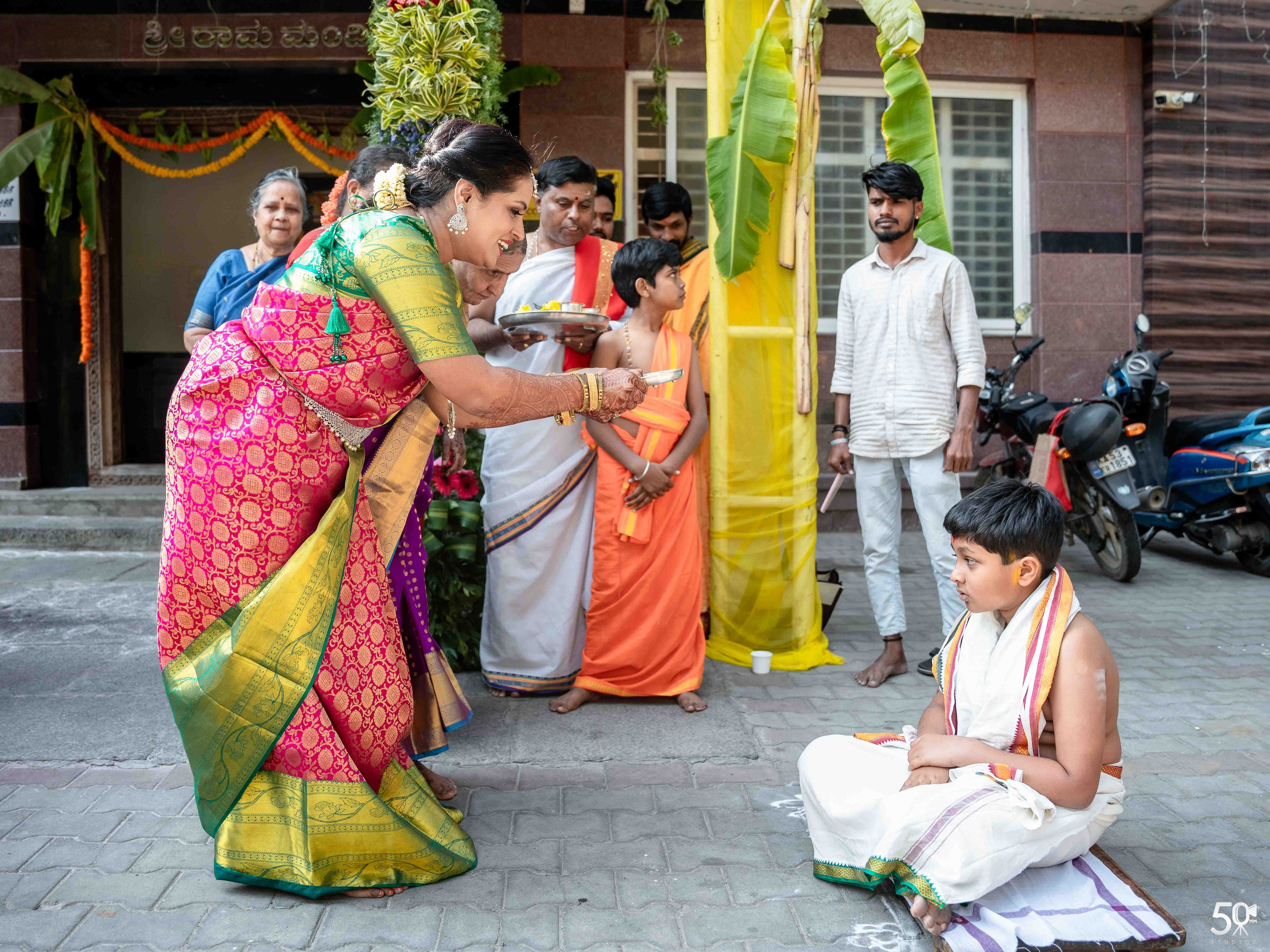 SATHVIK UPANAYANA. 50mm STUDIOS