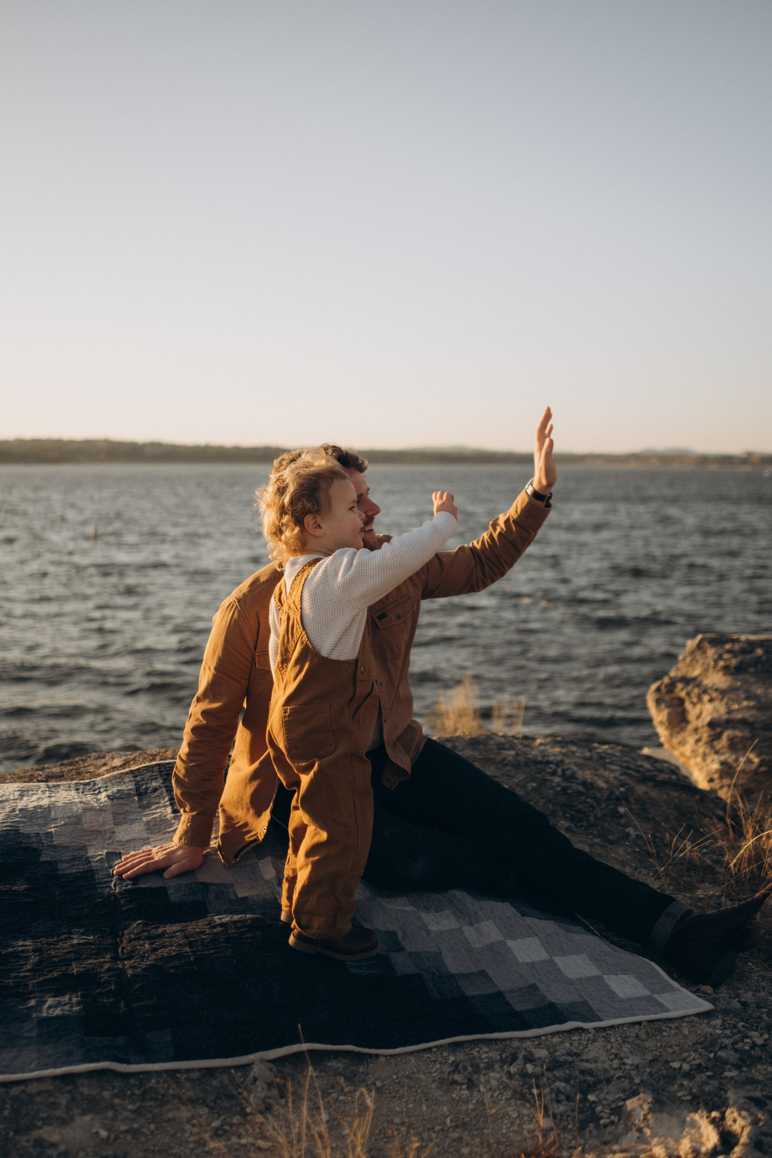At the Lake. Lens Captures Life