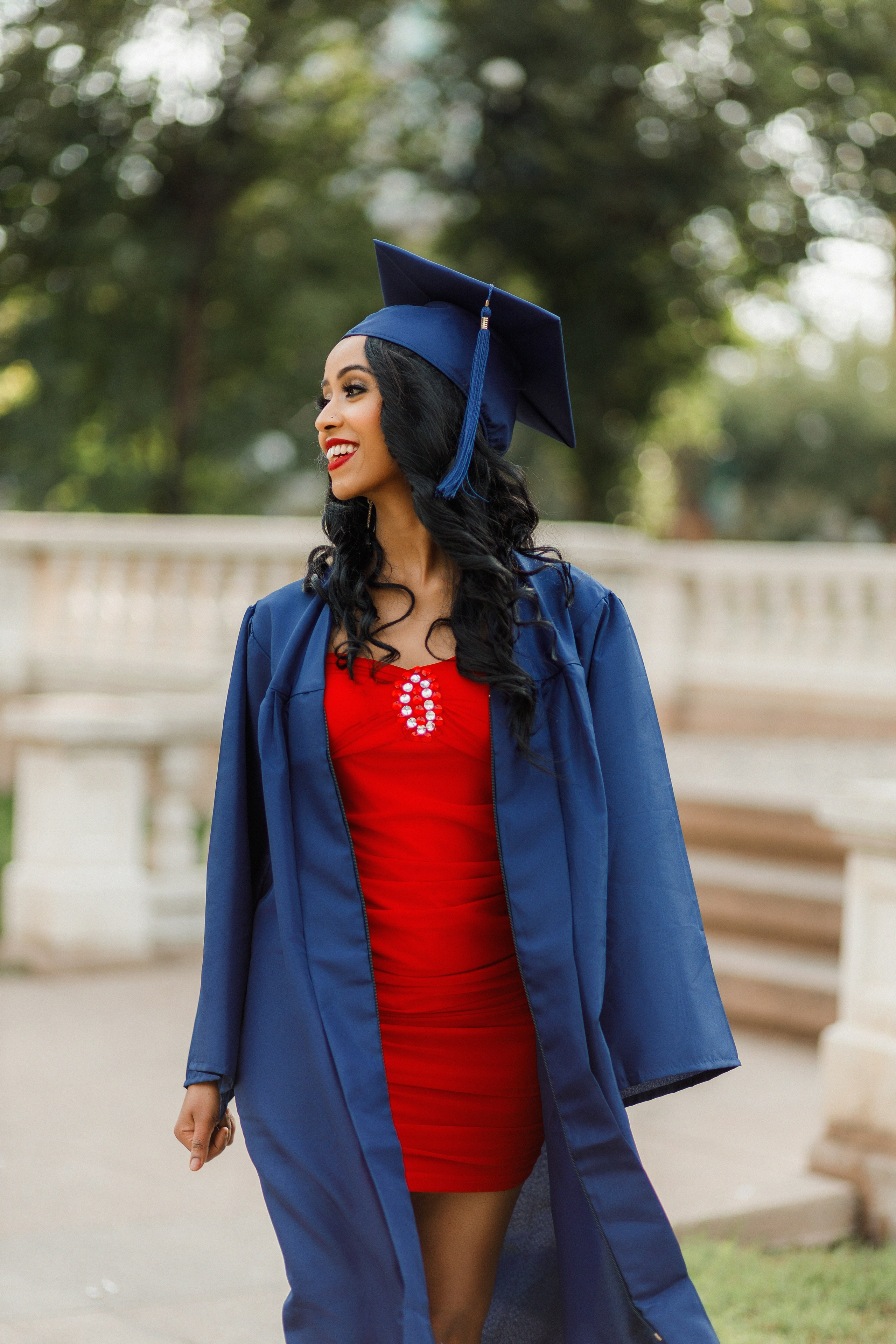 Graduation photos. Home