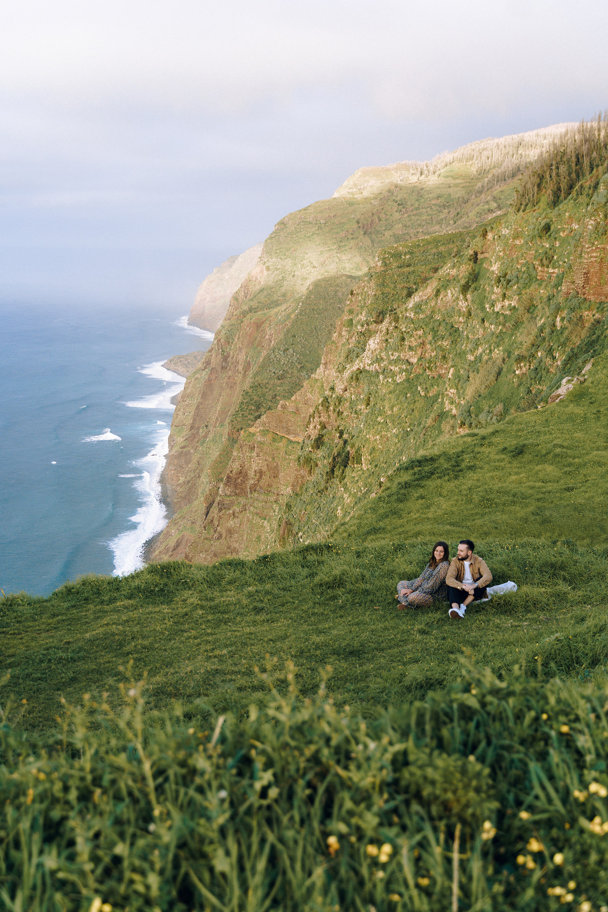 Maternity Photoshoot Clara & Charles | Miradouro da Boa Morte Sunset | Madeira Photographer. Your photographer in Madeira