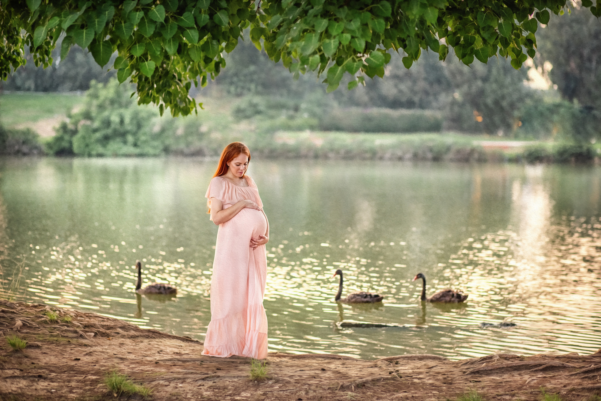 לפני ואחרי עריכה אומנותית. צלמת ילדים, הריון ומשפחה בישראל