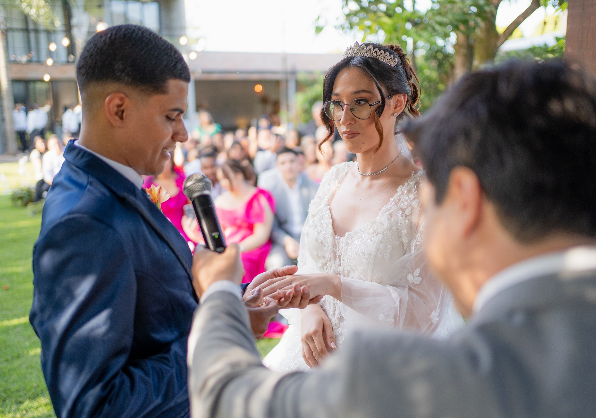 Larissa & Vinicius — Espaço Faveral / Aararaquara. Robson Colaço