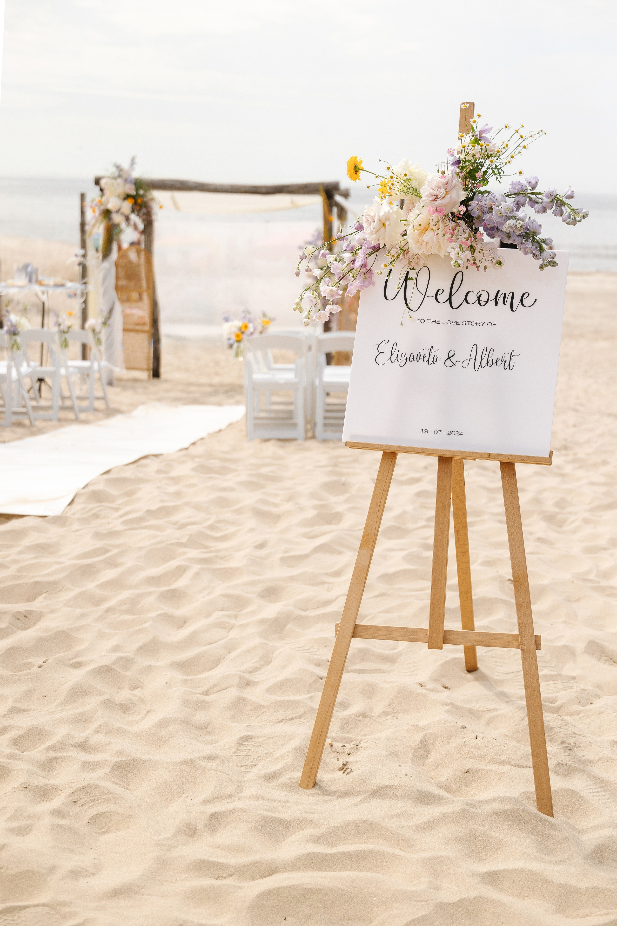 Elizaveta and Albert | Wedding at the beach. Yuliya Vaschenok — Photographer in the Netherlands