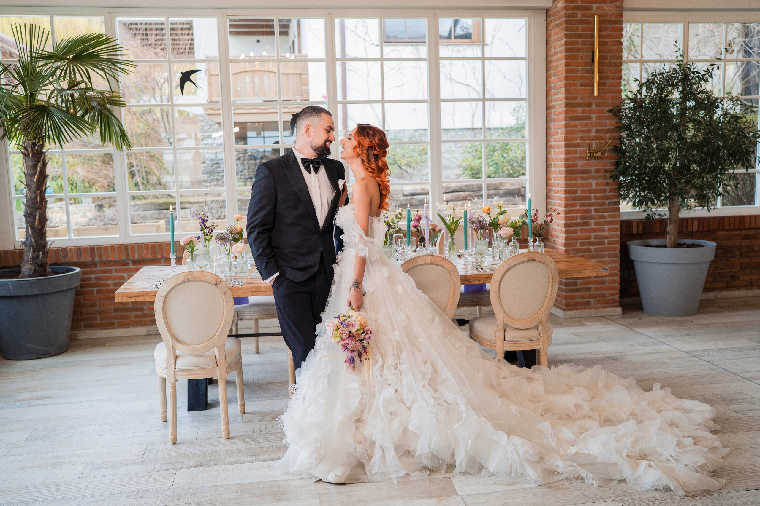 Emotii in fotografii in ziua nuntii