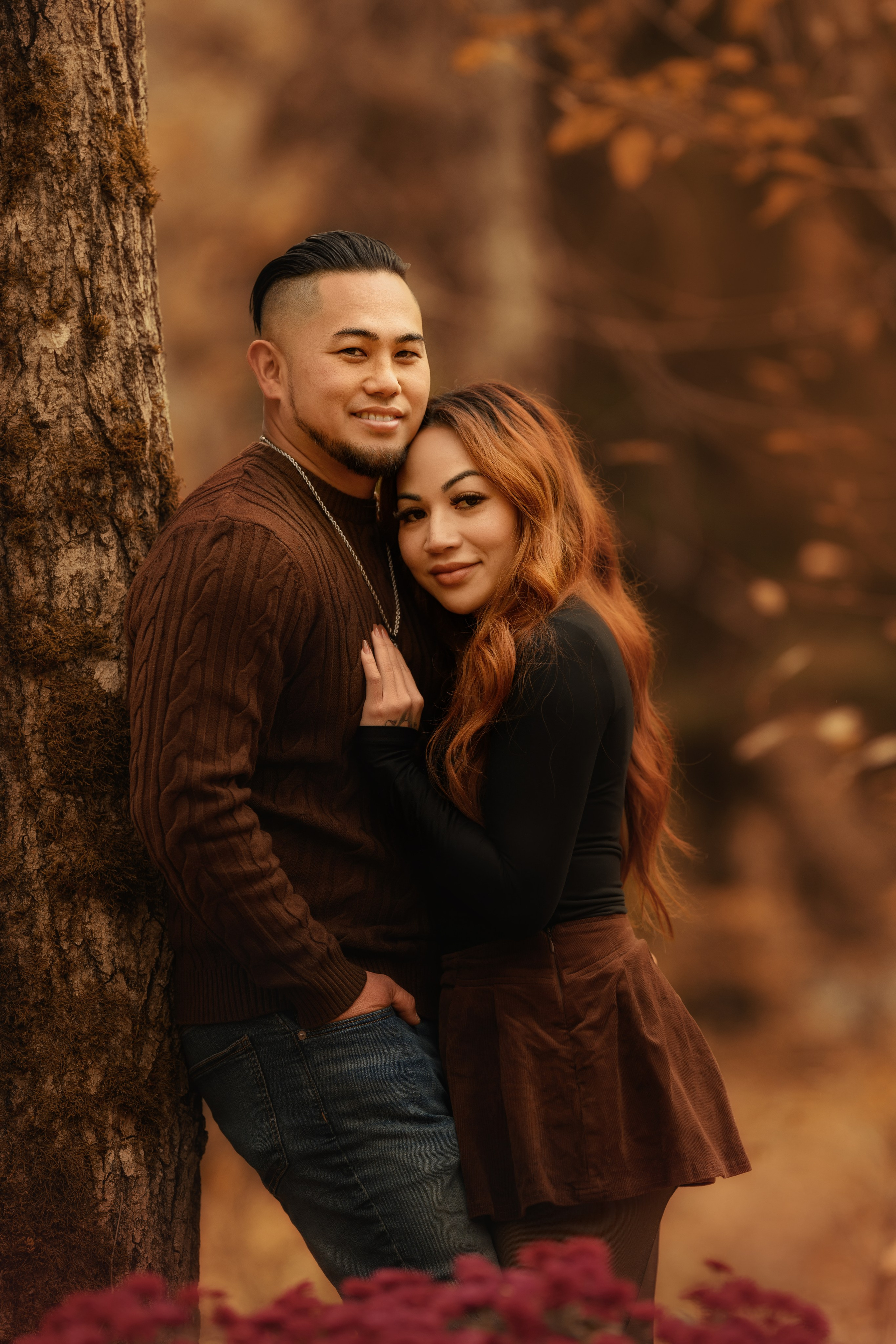 Shayna and her family. Wedding & family photography in Seattle area. Helen Michelle photographer