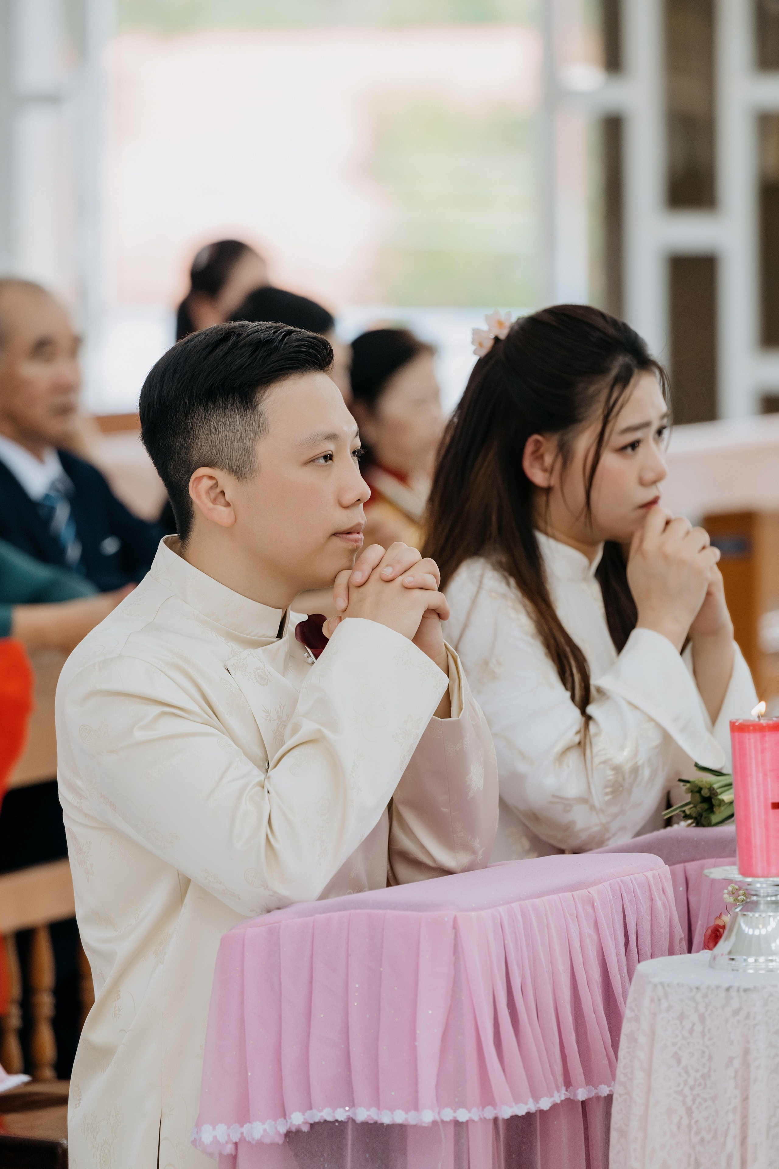 Church Wedding / TRANG & TUONG. Saigon Wedding Present | Art Beyond Moments