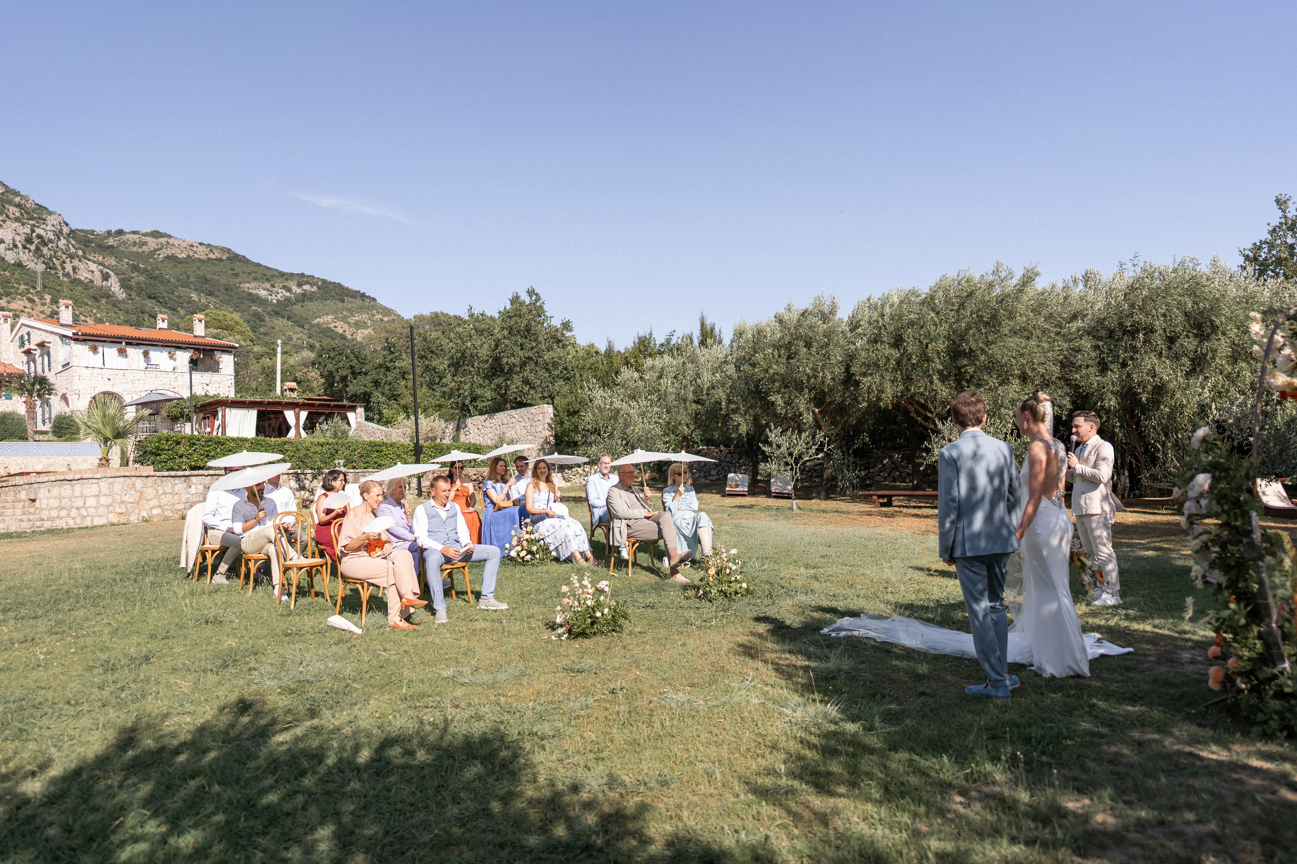 Talici Hill Wedding in Montenegro
