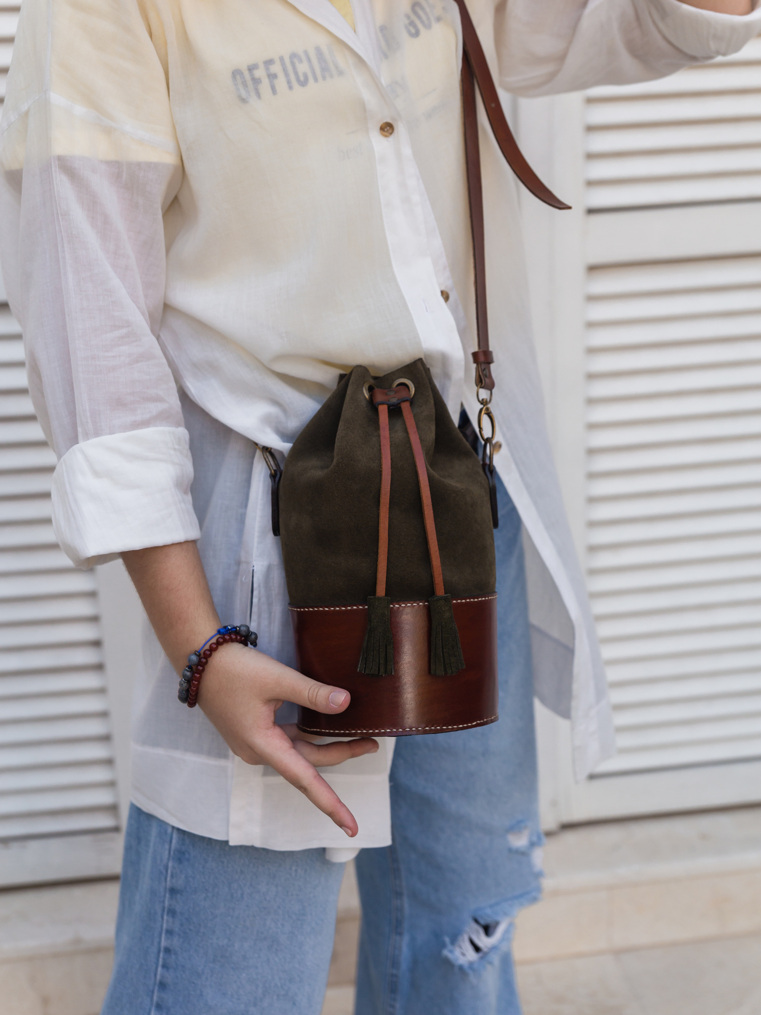 Photography of handmade leather bags