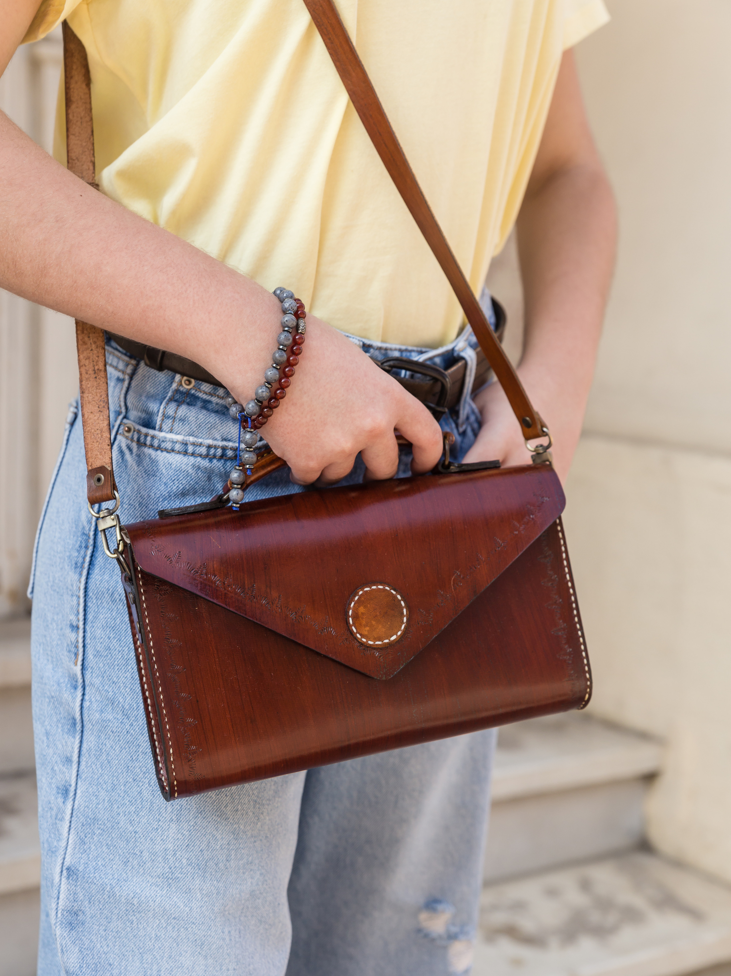 Photography of handmade leather bags