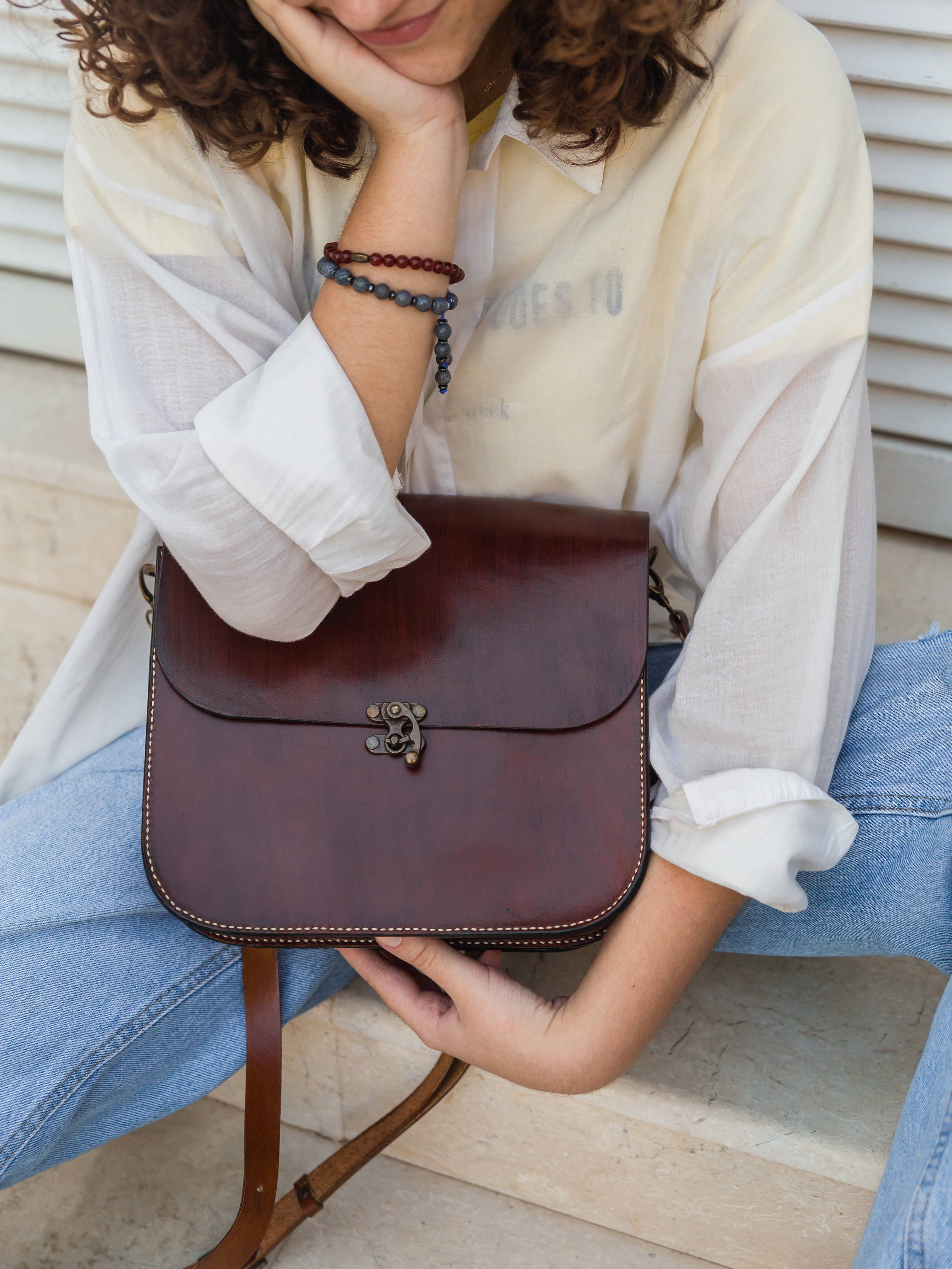 Photography of handmade leather bags