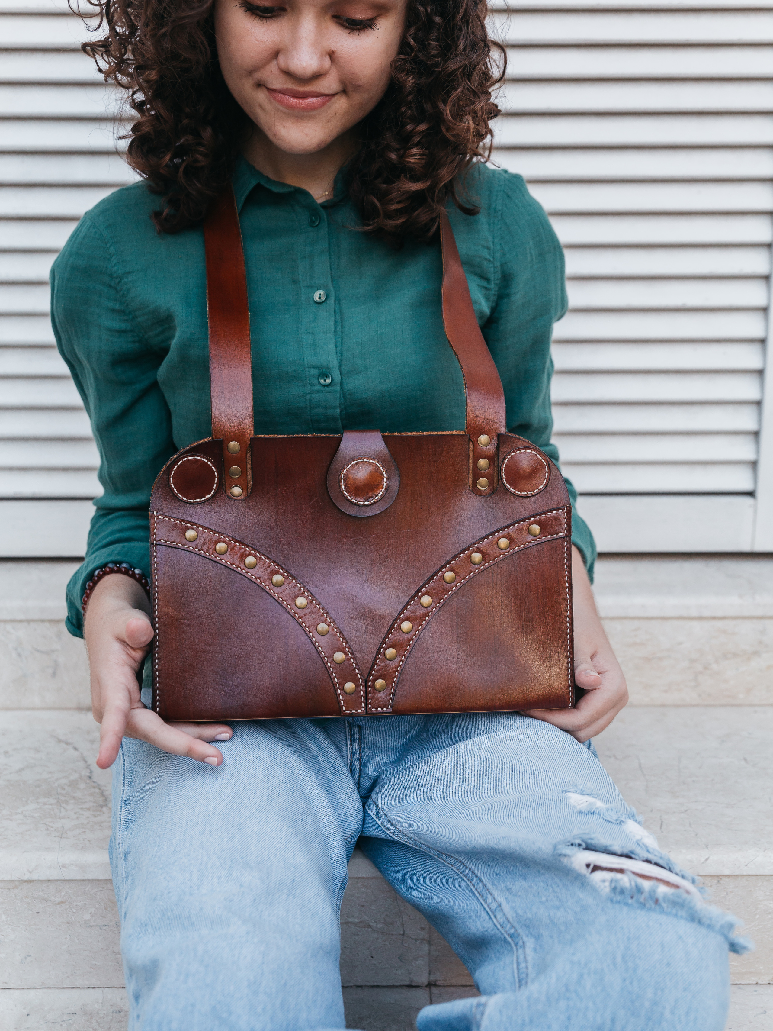 Photography of handmade leather bags