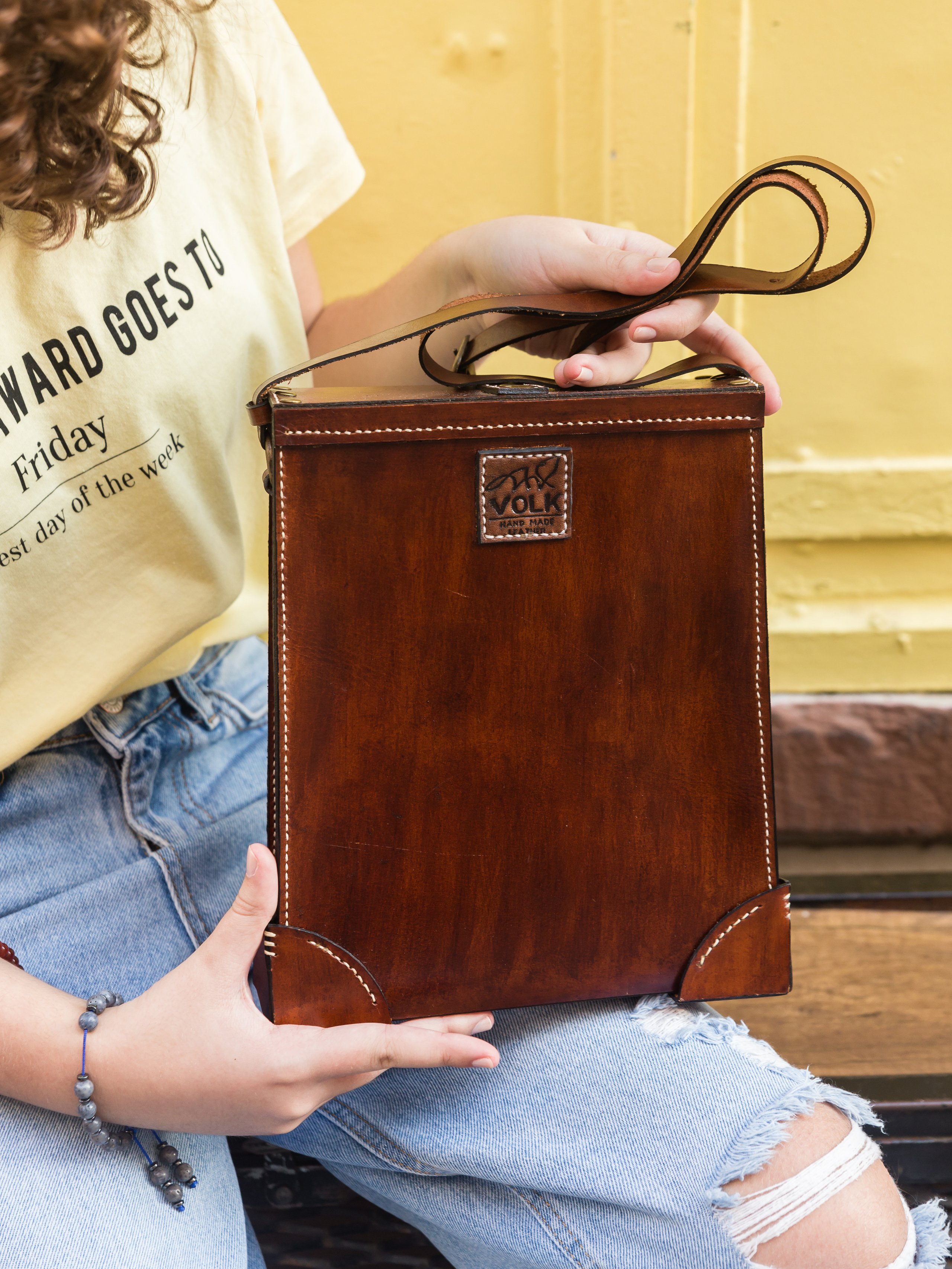 Photography of handmade leather bags