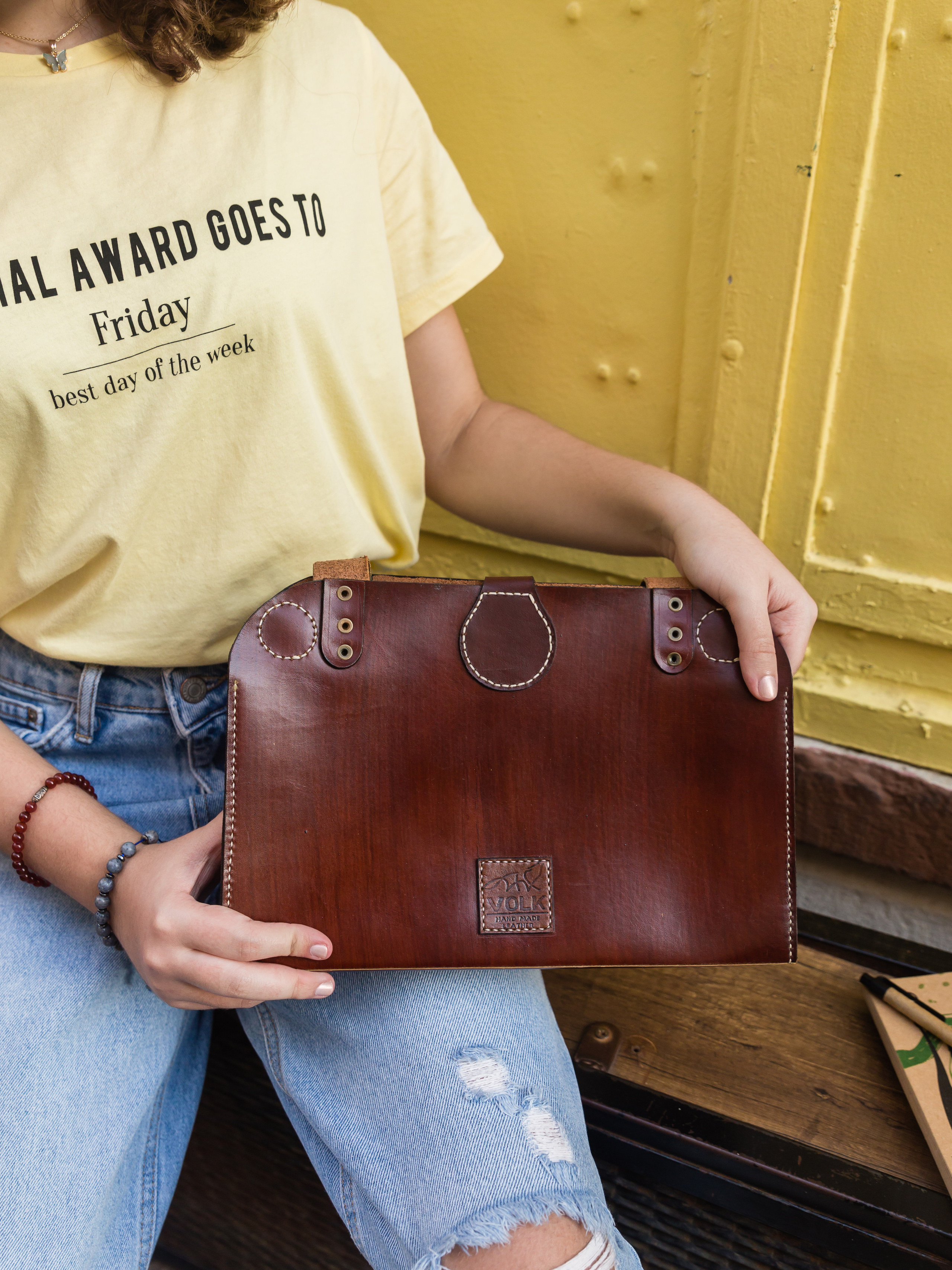 Photography of handmade leather bags