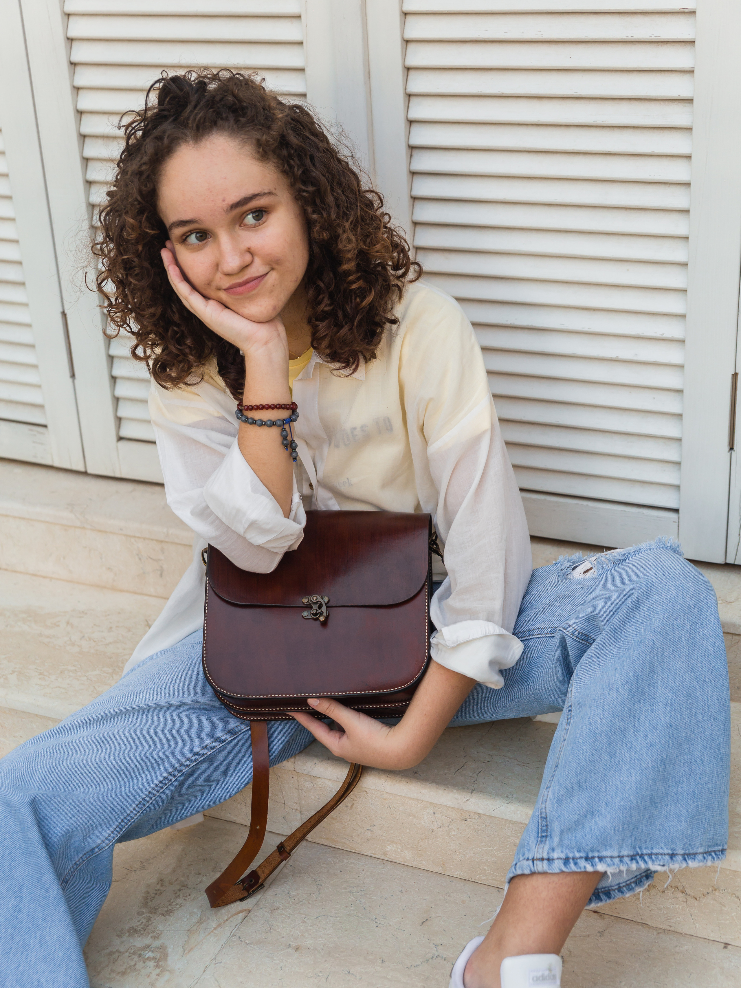 Photography of handmade leather bags