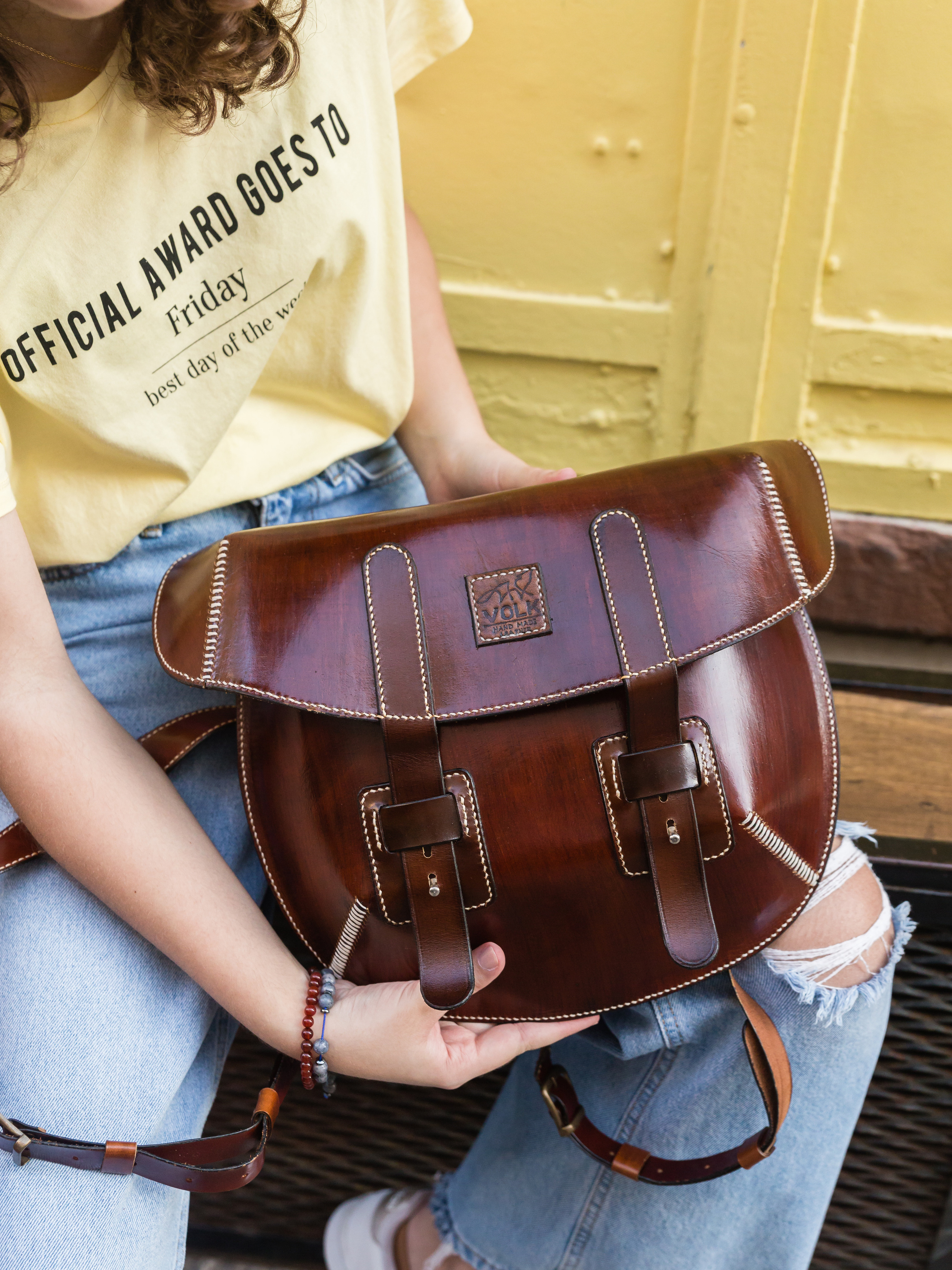 Photography of handmade leather bags