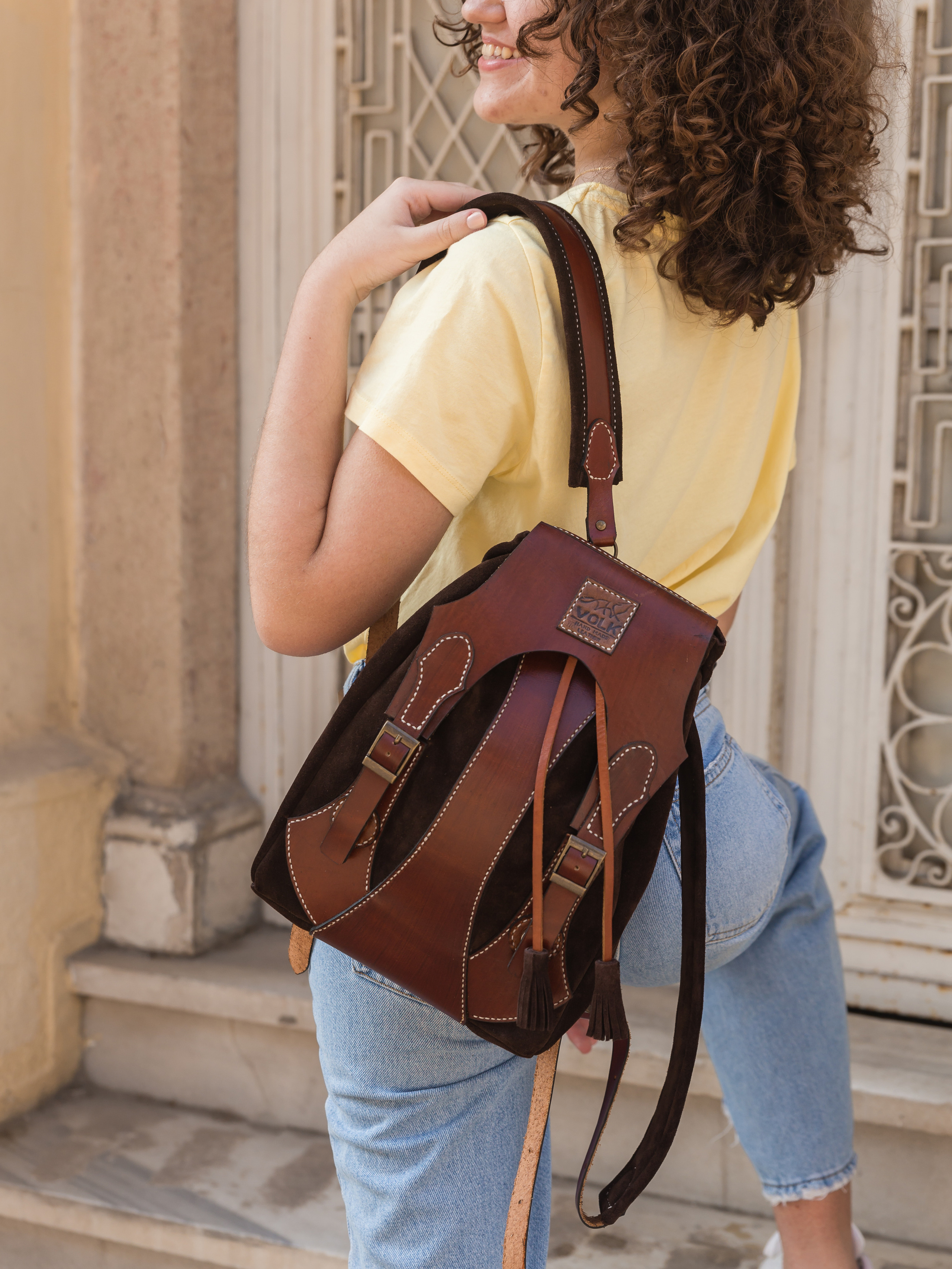 Photography of handmade leather bags