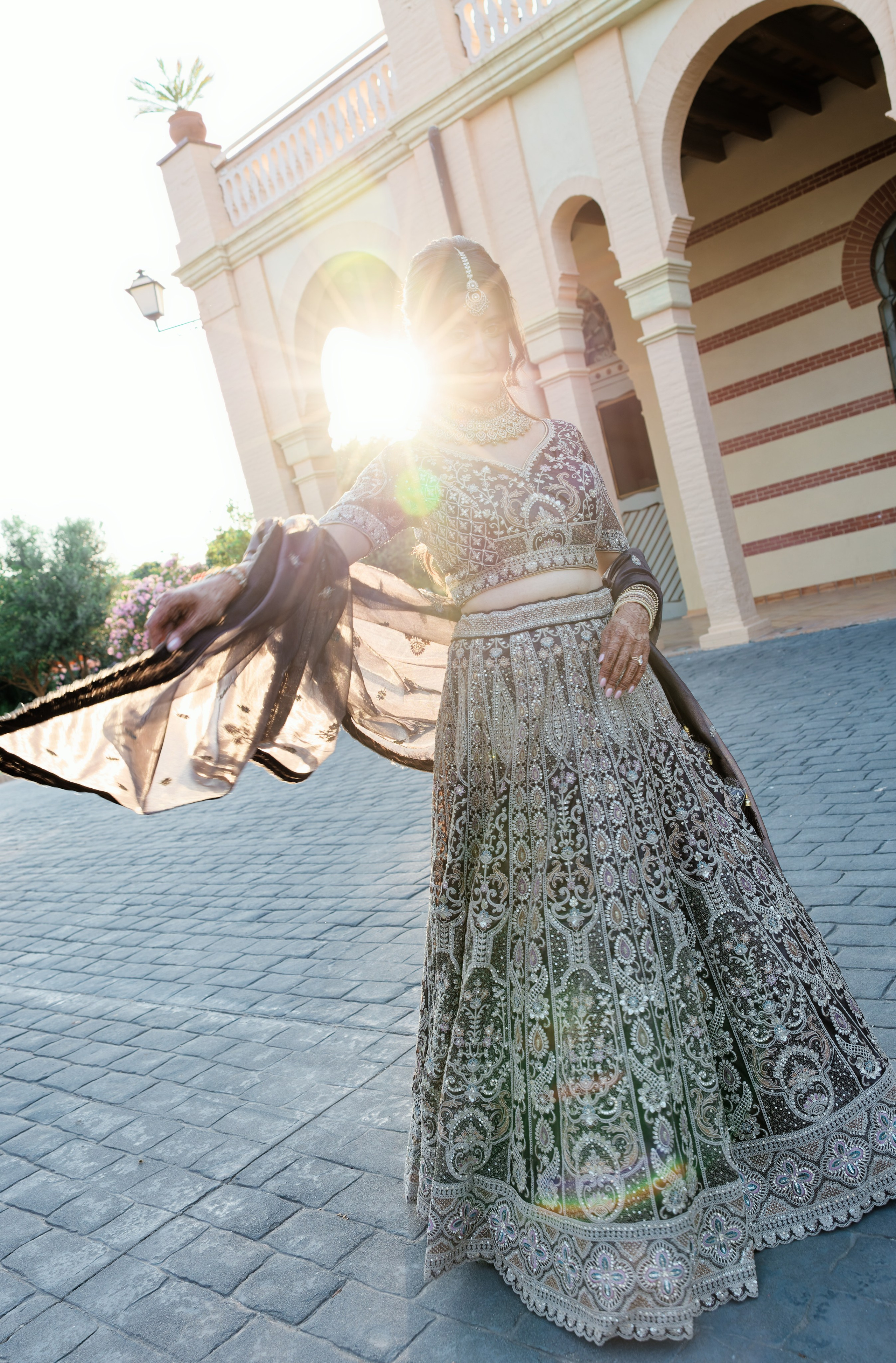 Indian wedding at Gran Villa Rosa, Barcelona