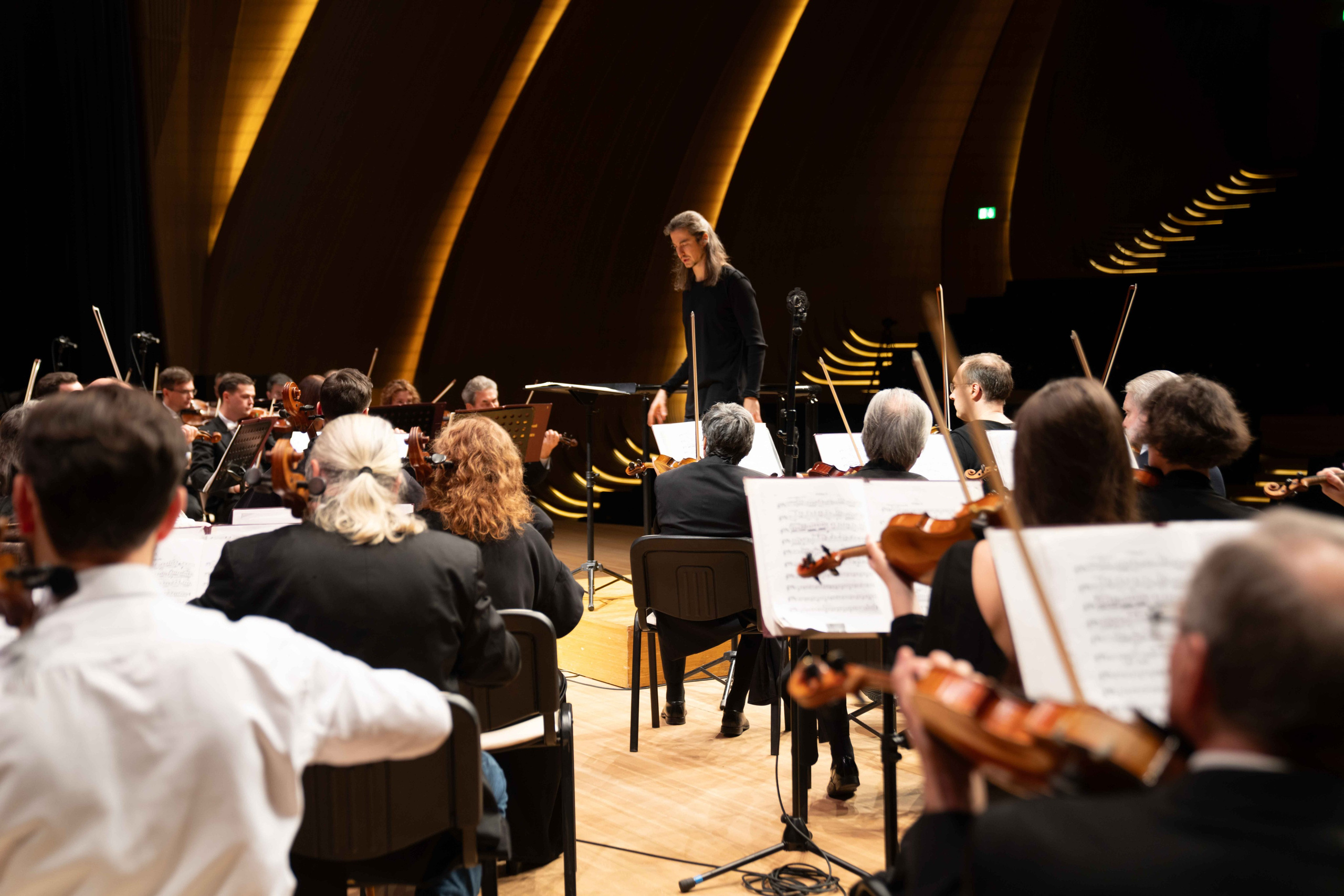 The Tchaikovsky Academic Grand Symphony Orchestra in Baku. Wedding&Event photographer Ismail Rzayev in Baku