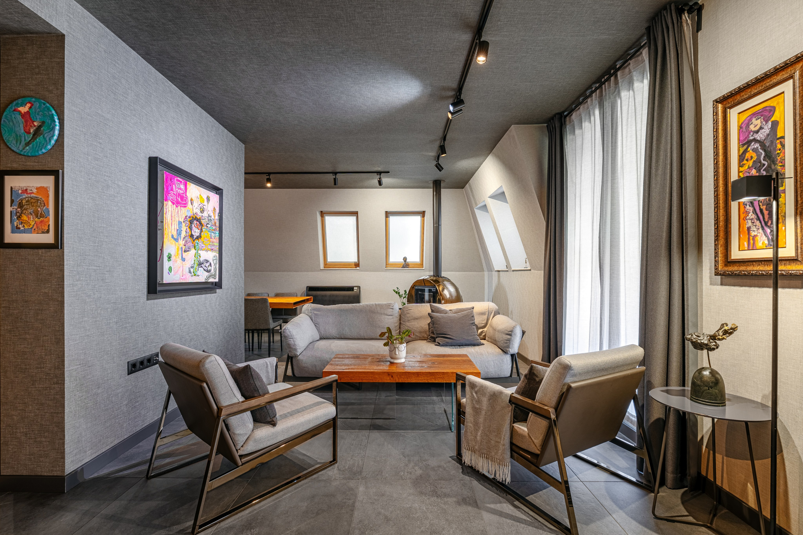 Дизайнерски апартамент. Професионален фотограф в Пловдив и областта