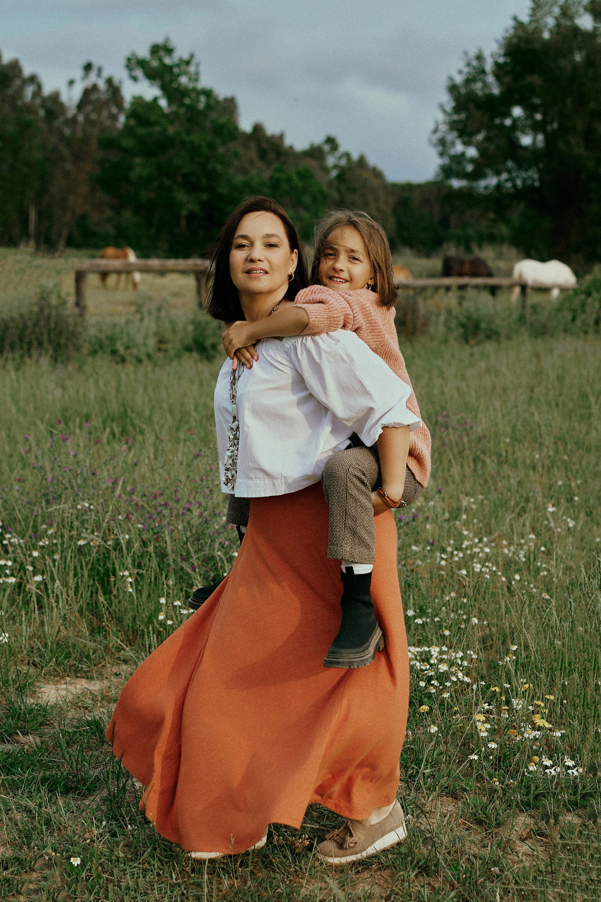 Летний день с лошадьми. Fotógrafa en España Zhanna Zakharchenko