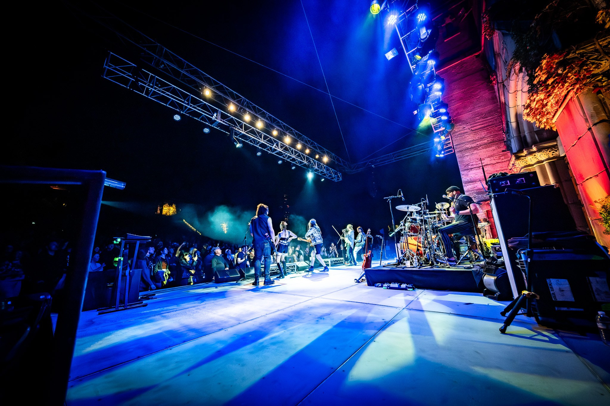 GOGOL BORDELLO / SARATOGA / CA. Reportage concert portrait photography in the San Francisco Bay Area