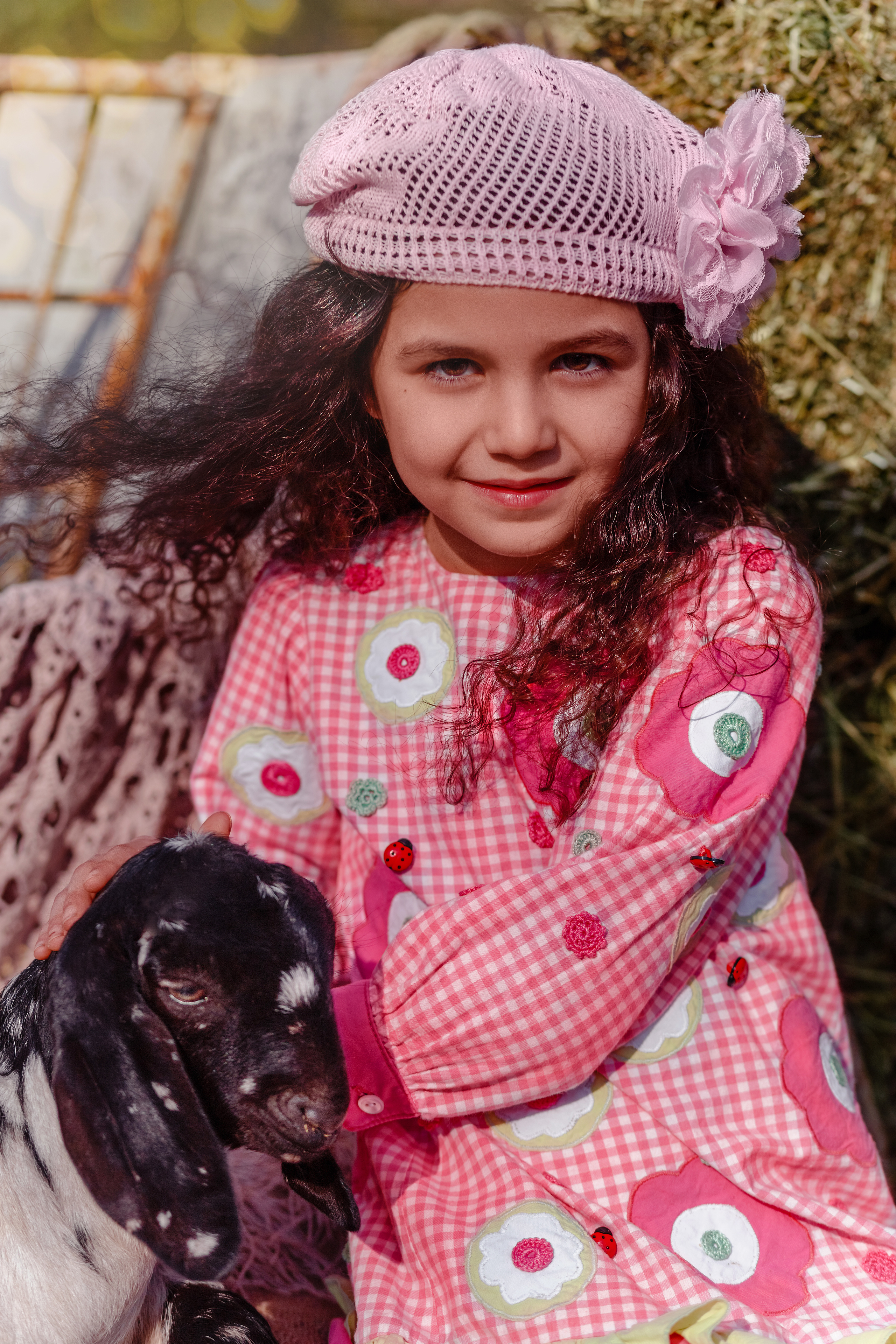 Photo session on the farm